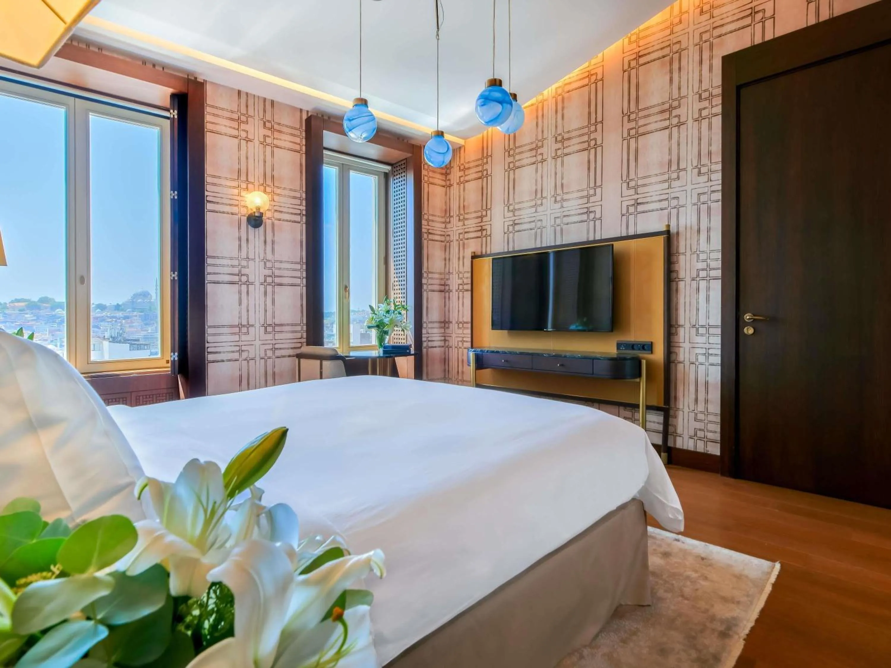 Bedroom, Bed in The Galata Hotel Istanbul - MGallery Collection