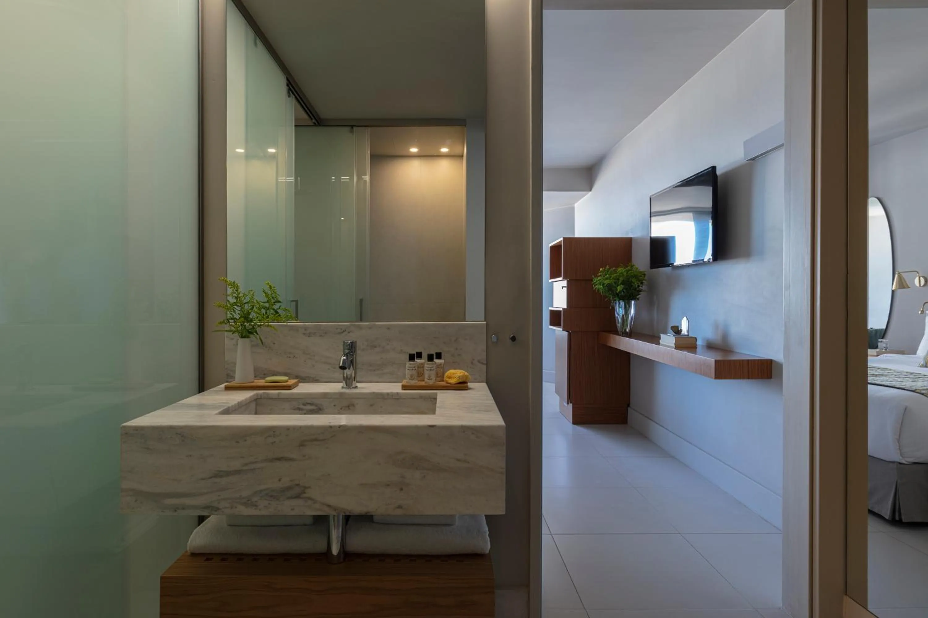 Bathroom in Aquila Porto Rethymno