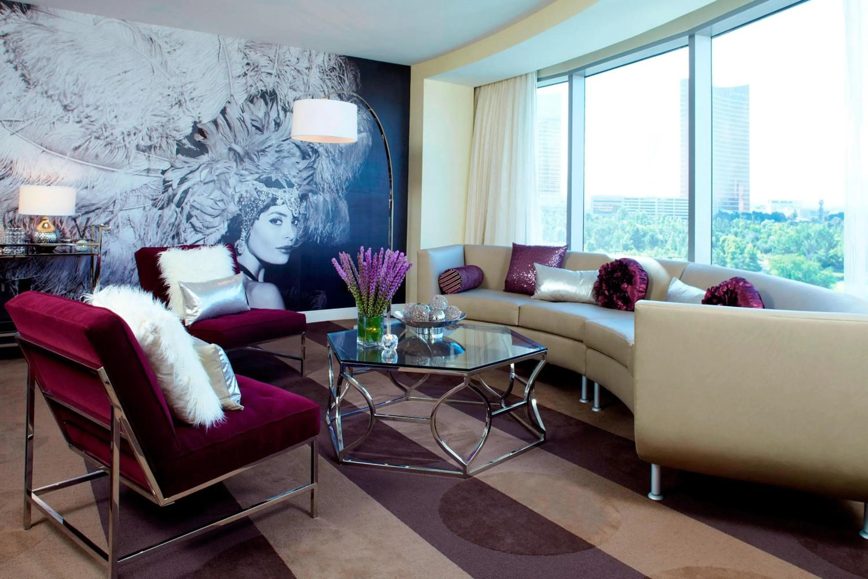 Photo of the whole room in Renaissance Las Vegas Hotel