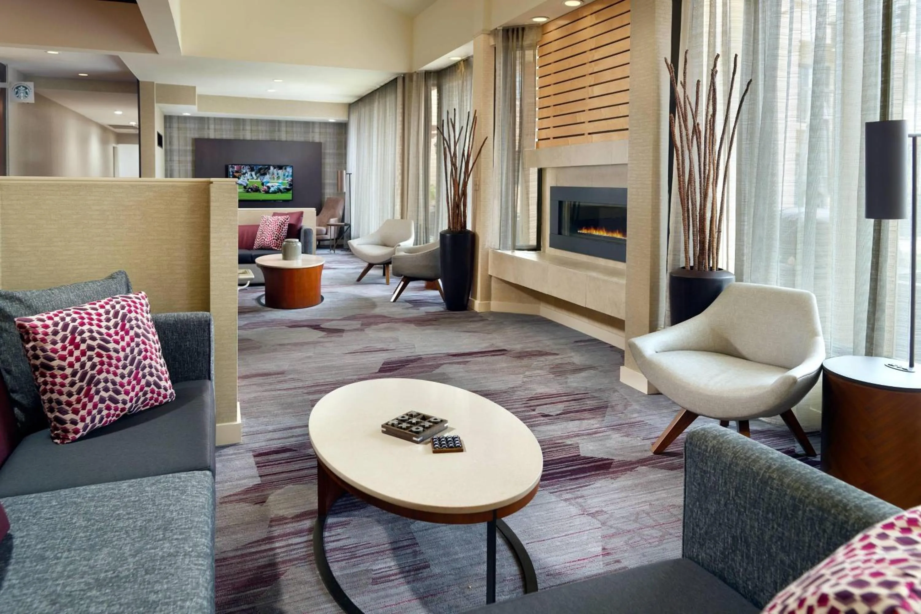 Lobby or reception in Courtyard by Marriott Raleigh Midtown