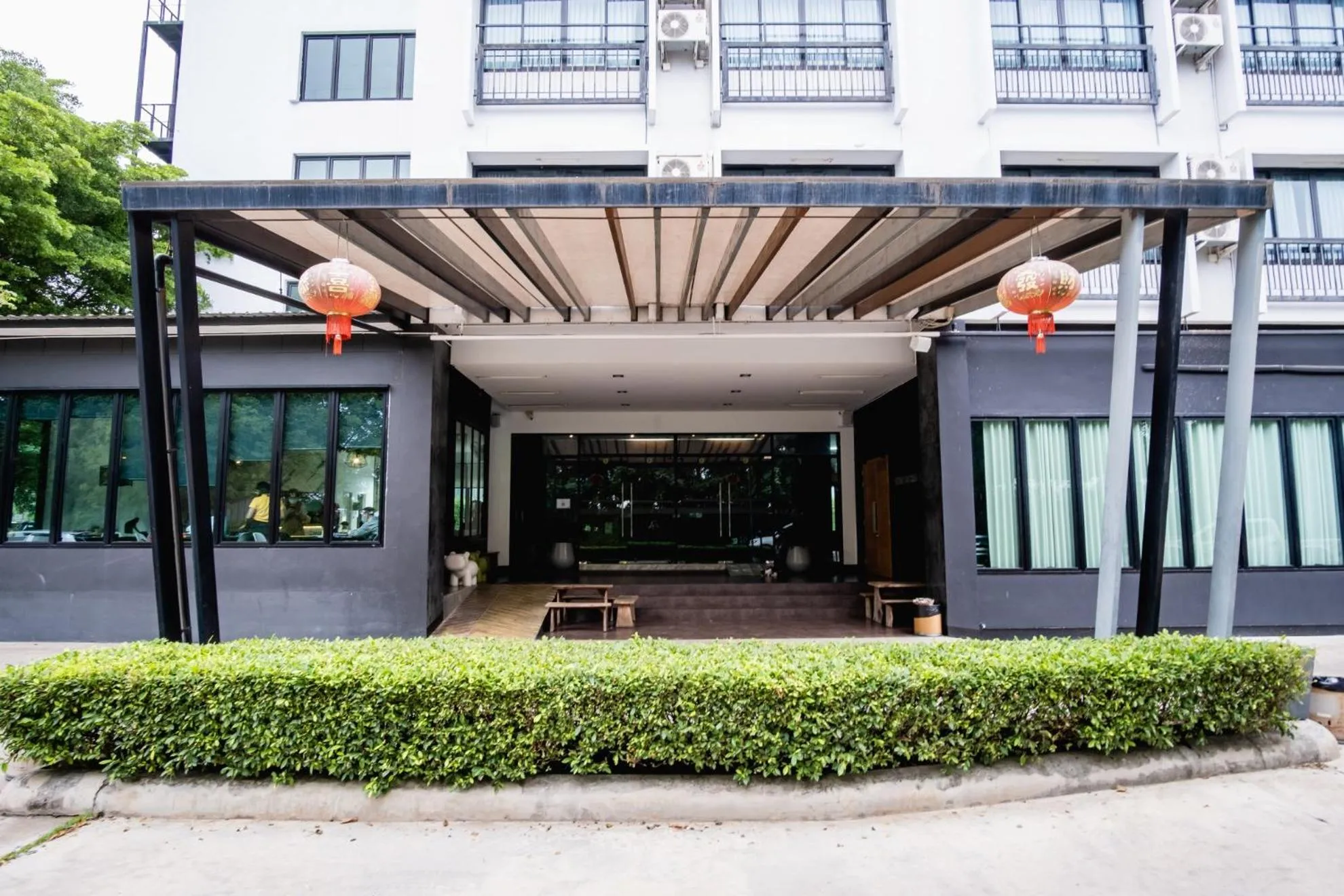 Facade/entrance in Tamsabai hotel