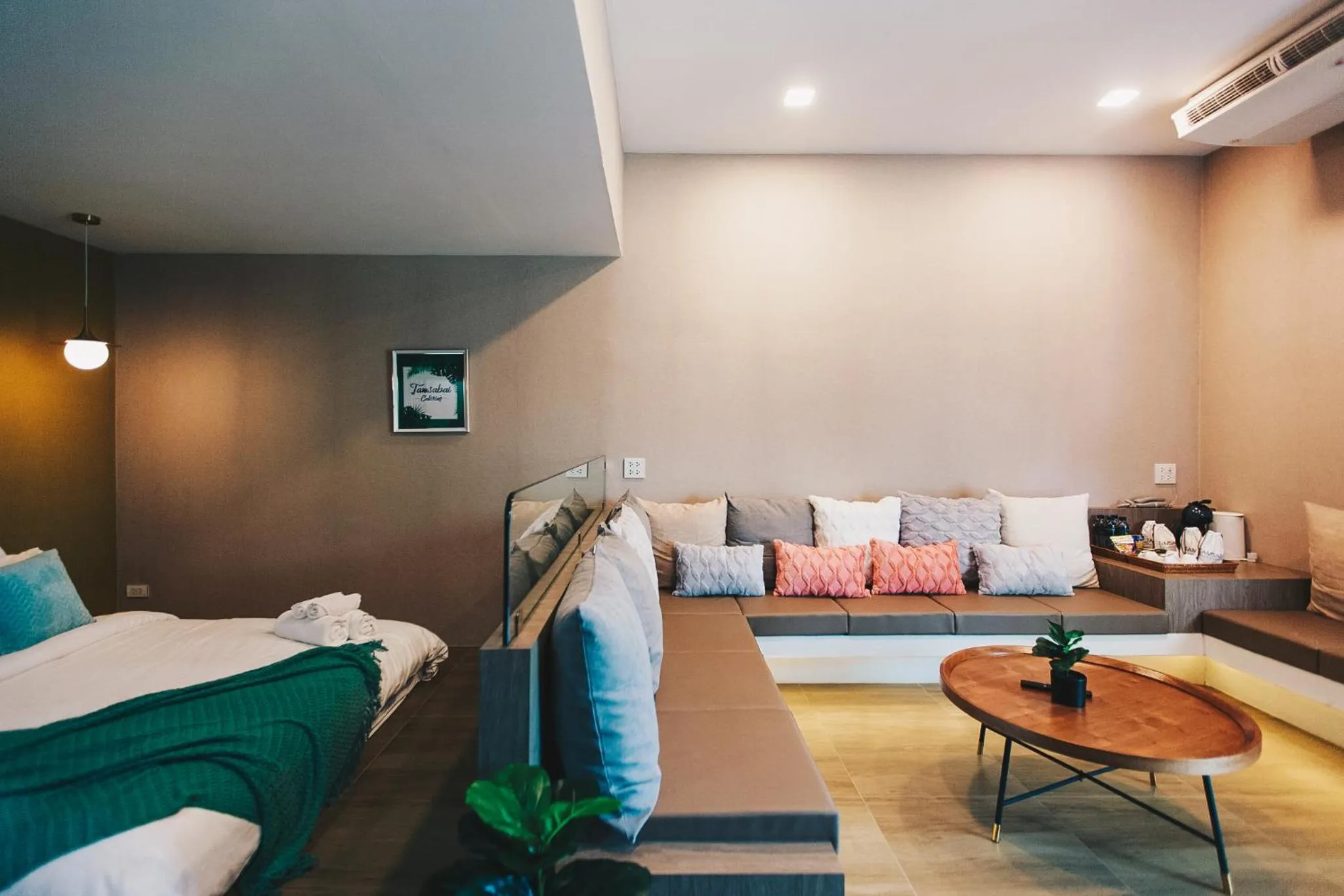 Living room in Tamsabai hotel