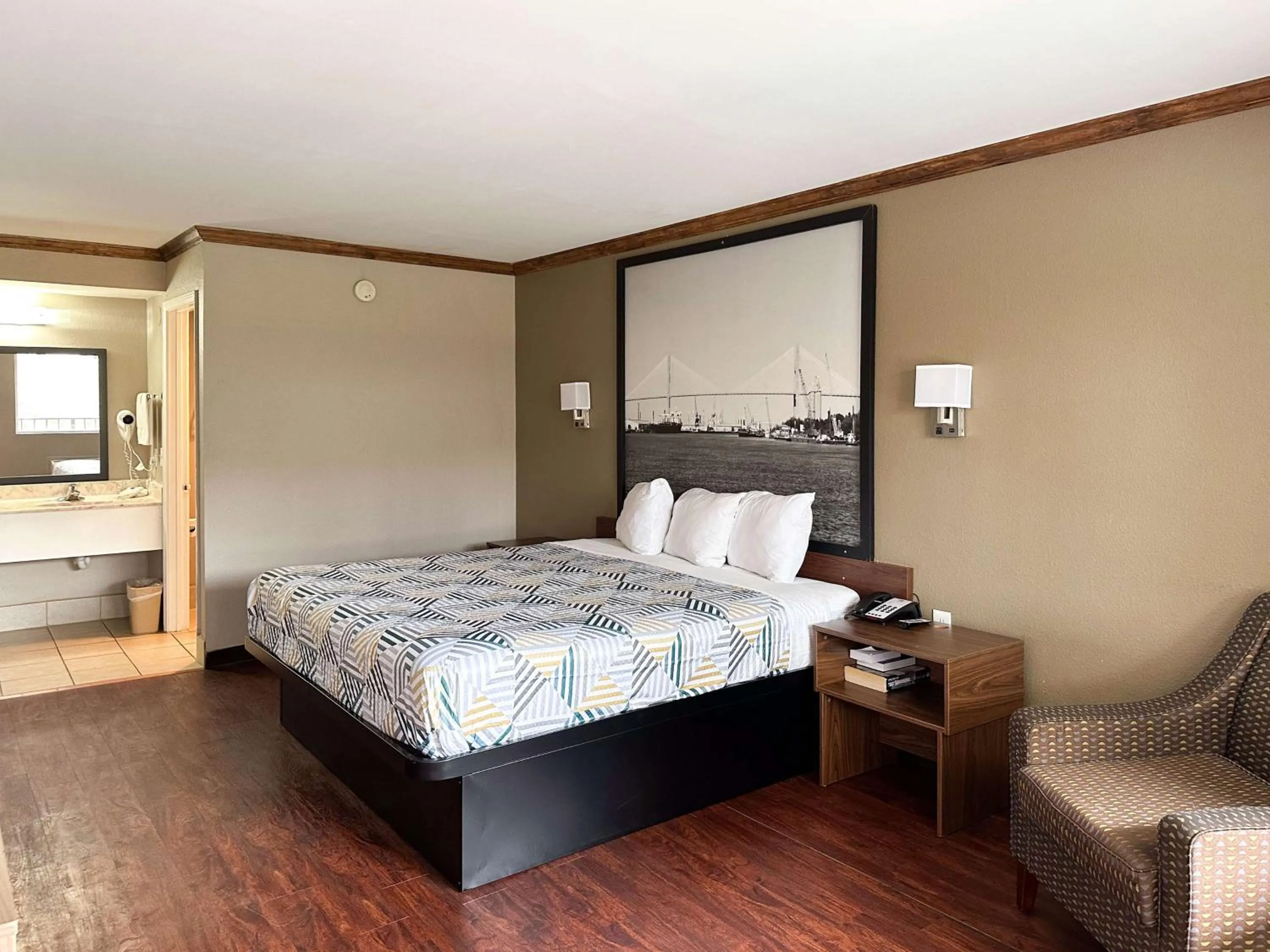 Bedroom, Bed in Motel 6 Atlanta GA Atlanta Airport East