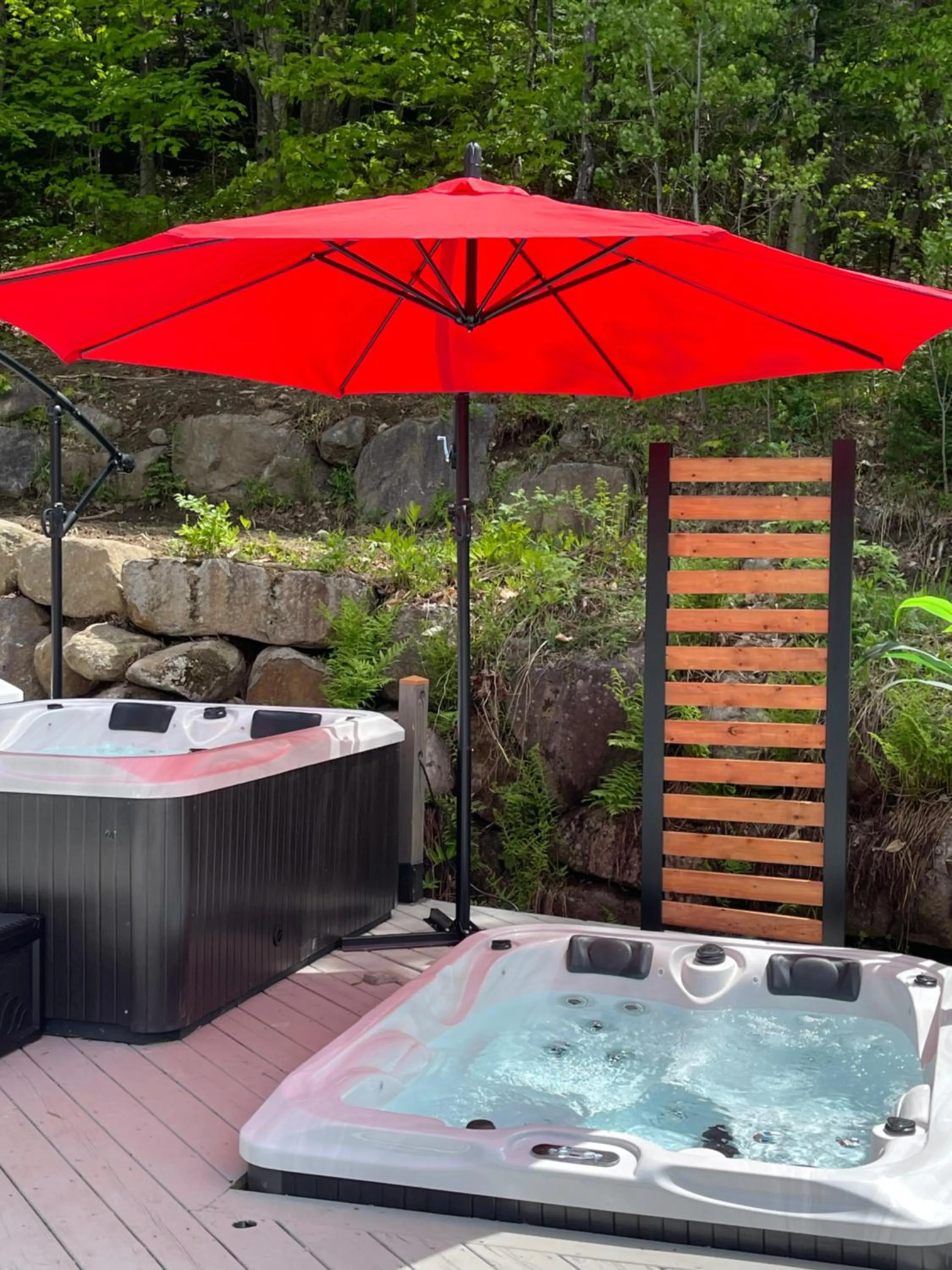 Hot Tub in Auberge Hotel Spa Watel