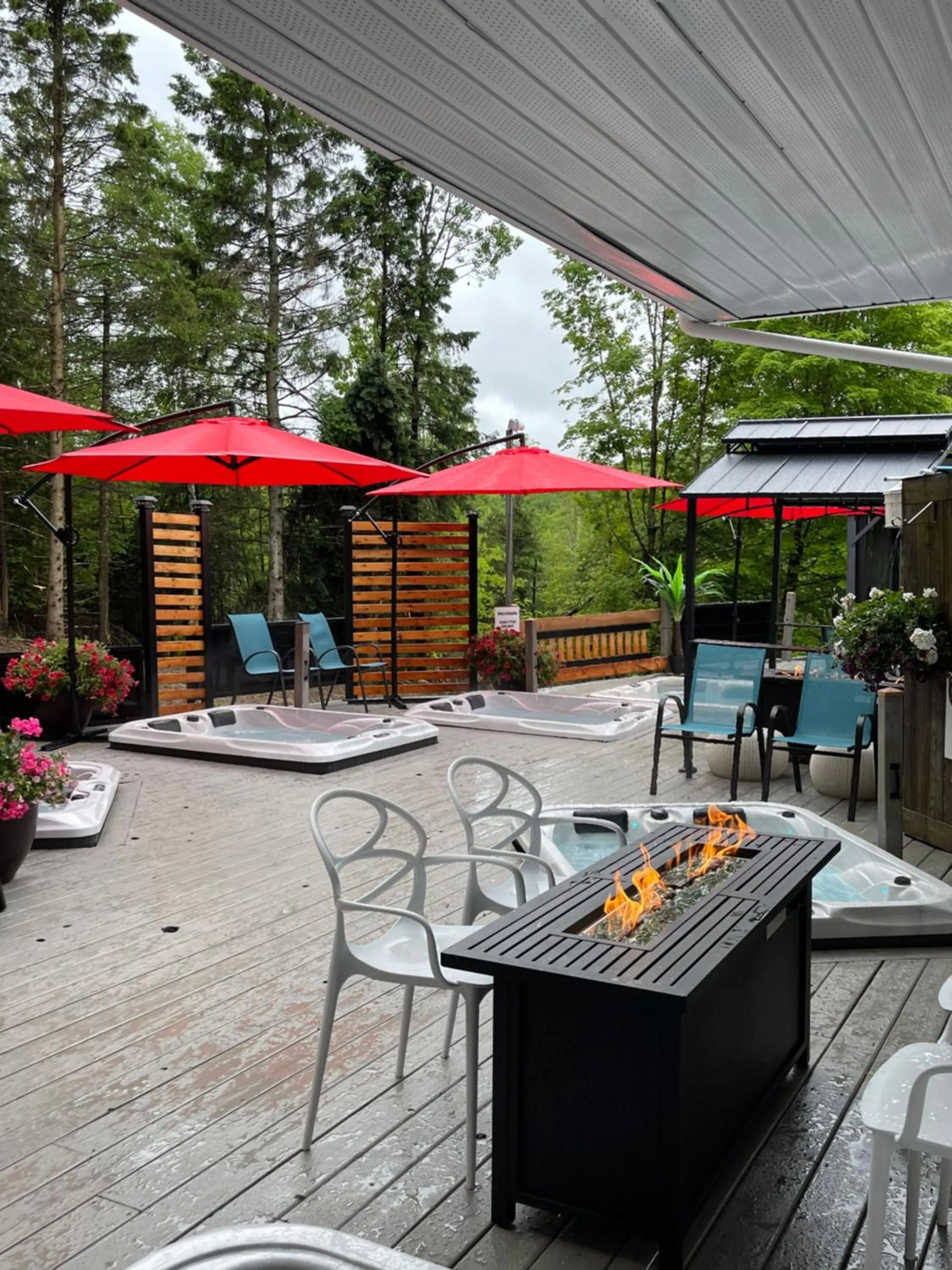 Hot Tub in Auberge Hotel Spa Watel