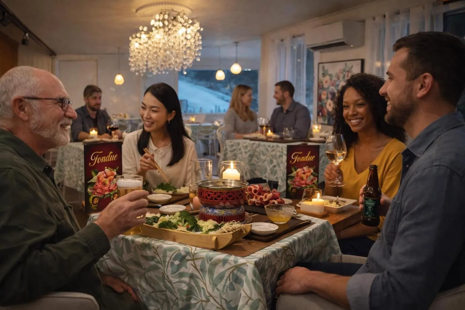 Restaurant/places to eat in Auberge Hotel Spa Watel