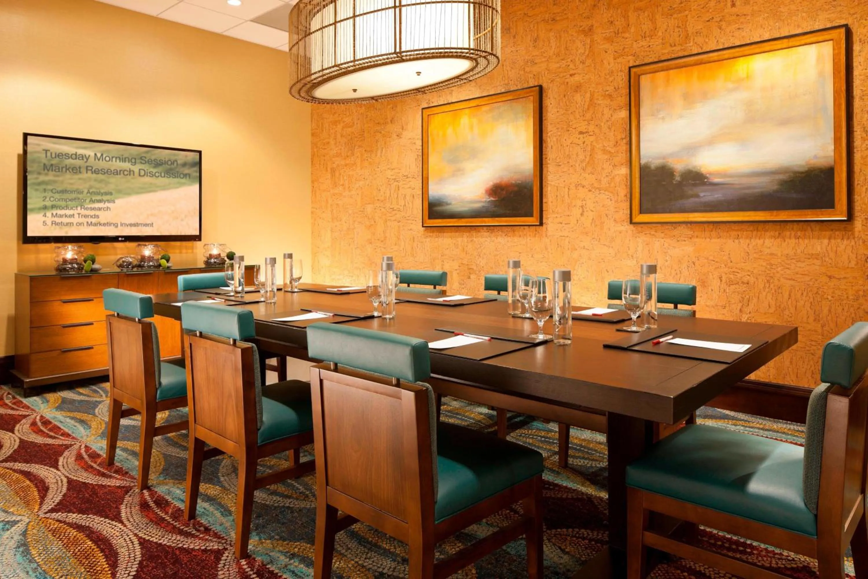 Meeting/conference room in Seattle Airport Marriott