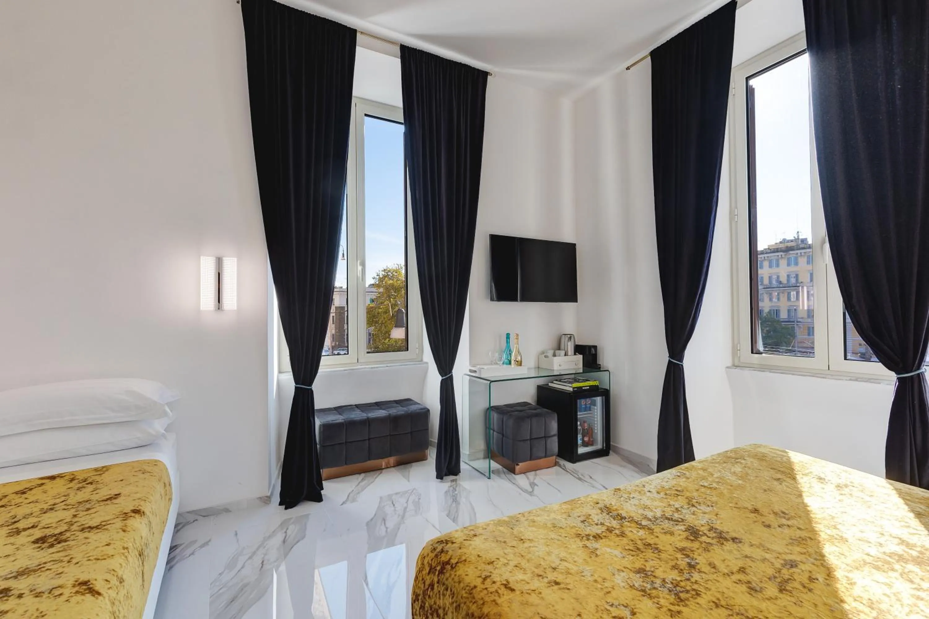 Bed in St. Peter Grand Suite