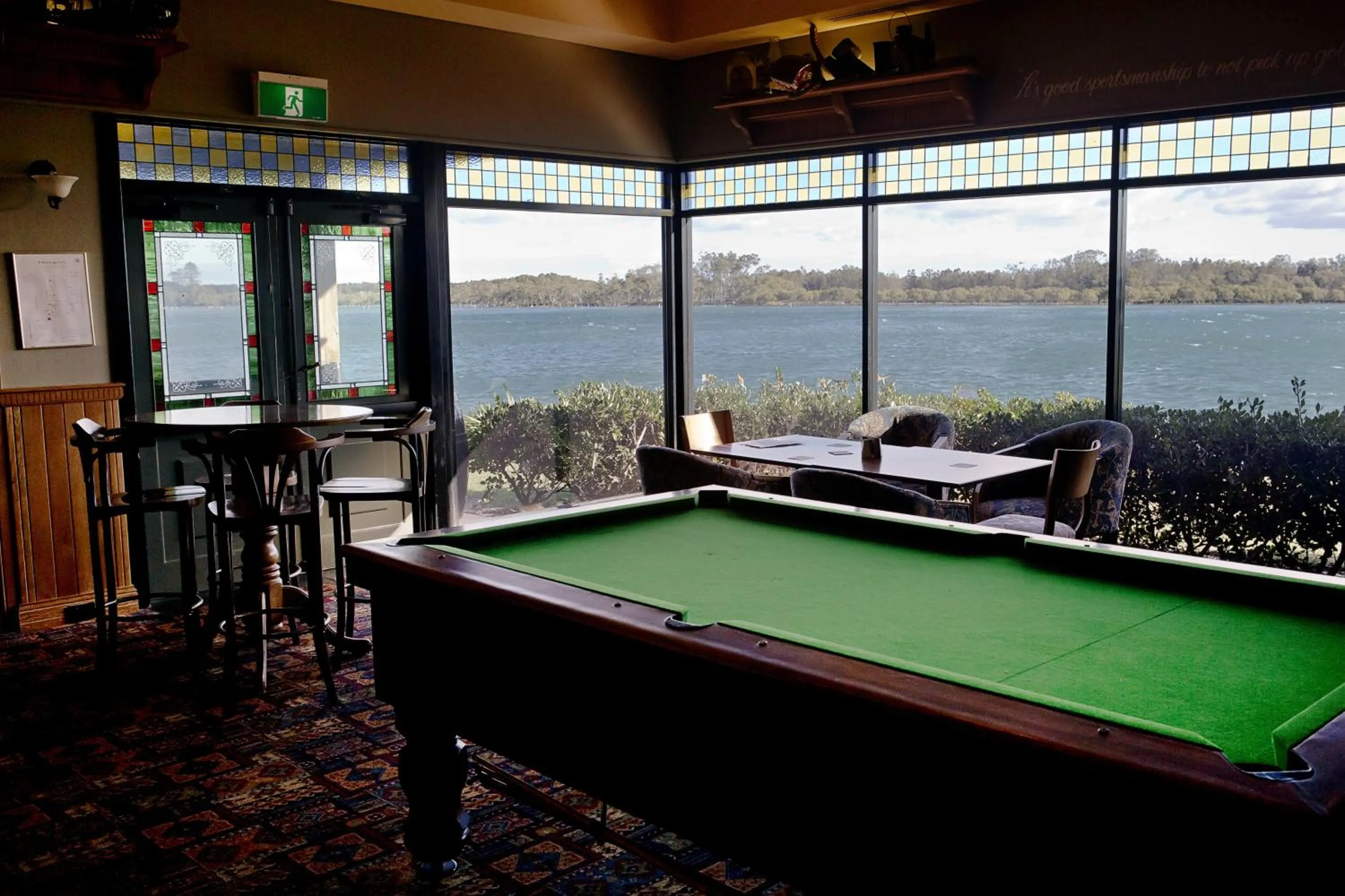 Game Room in Harrington River Lodge