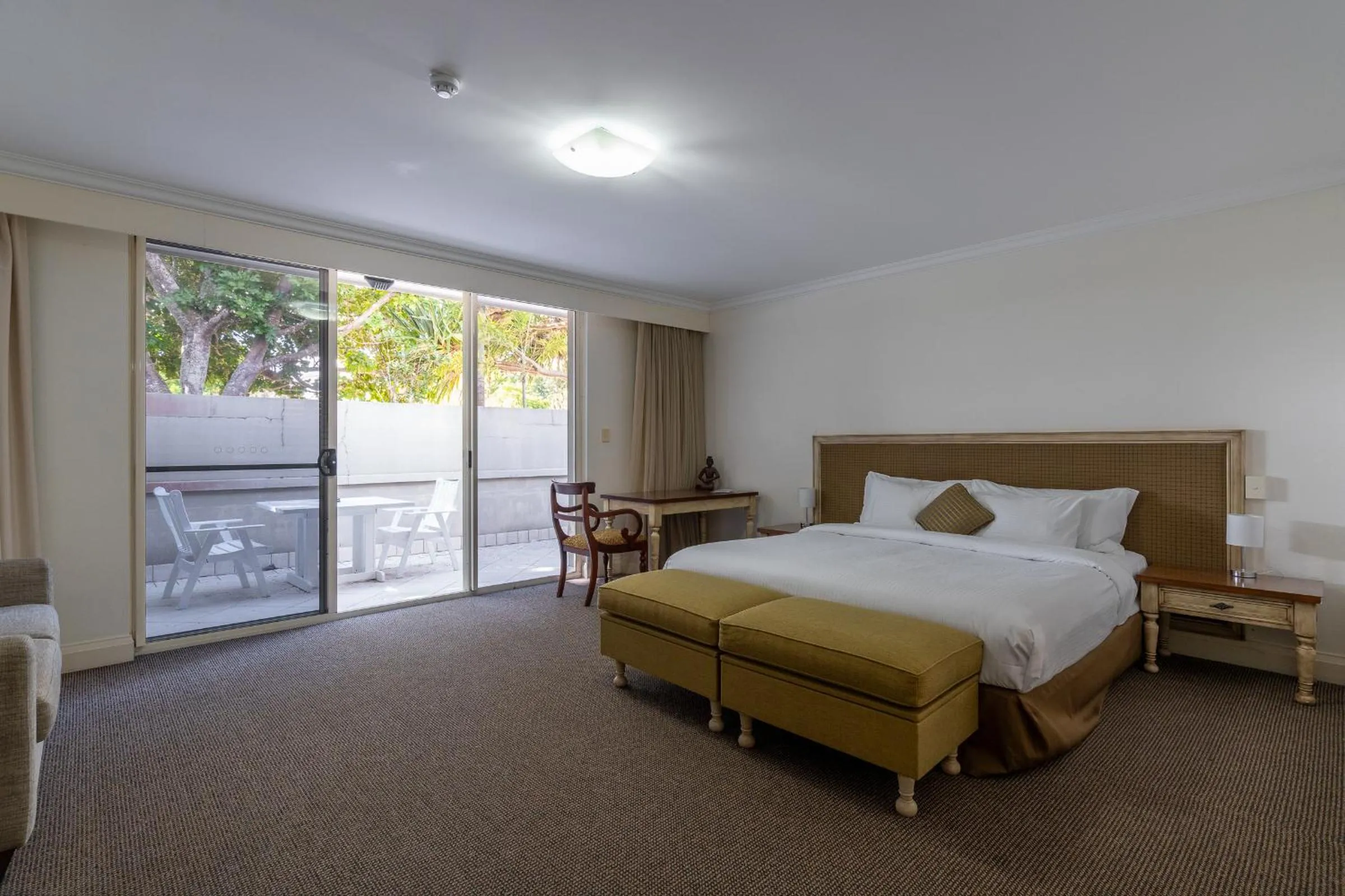 Bed in Harrington River Lodge