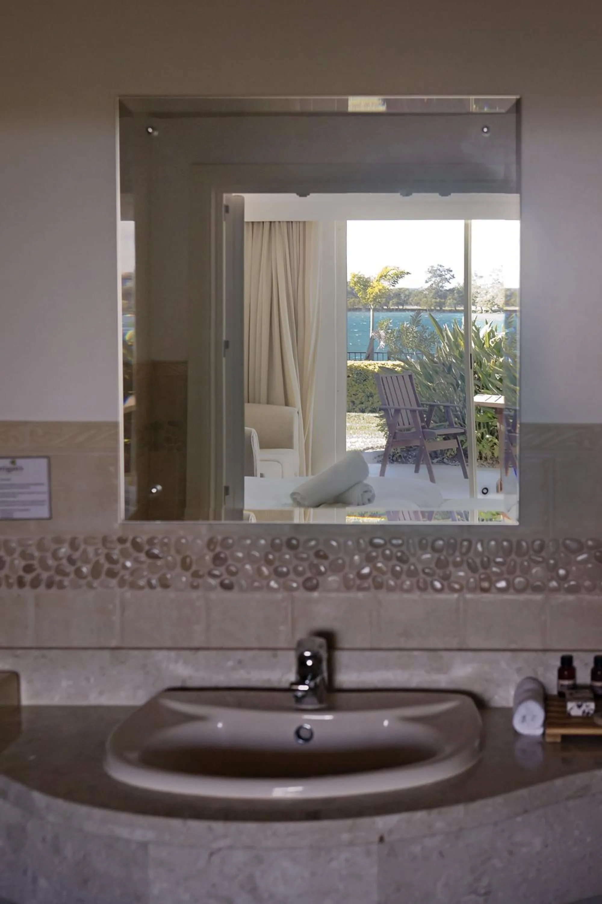 Bathroom in Harrington River Lodge