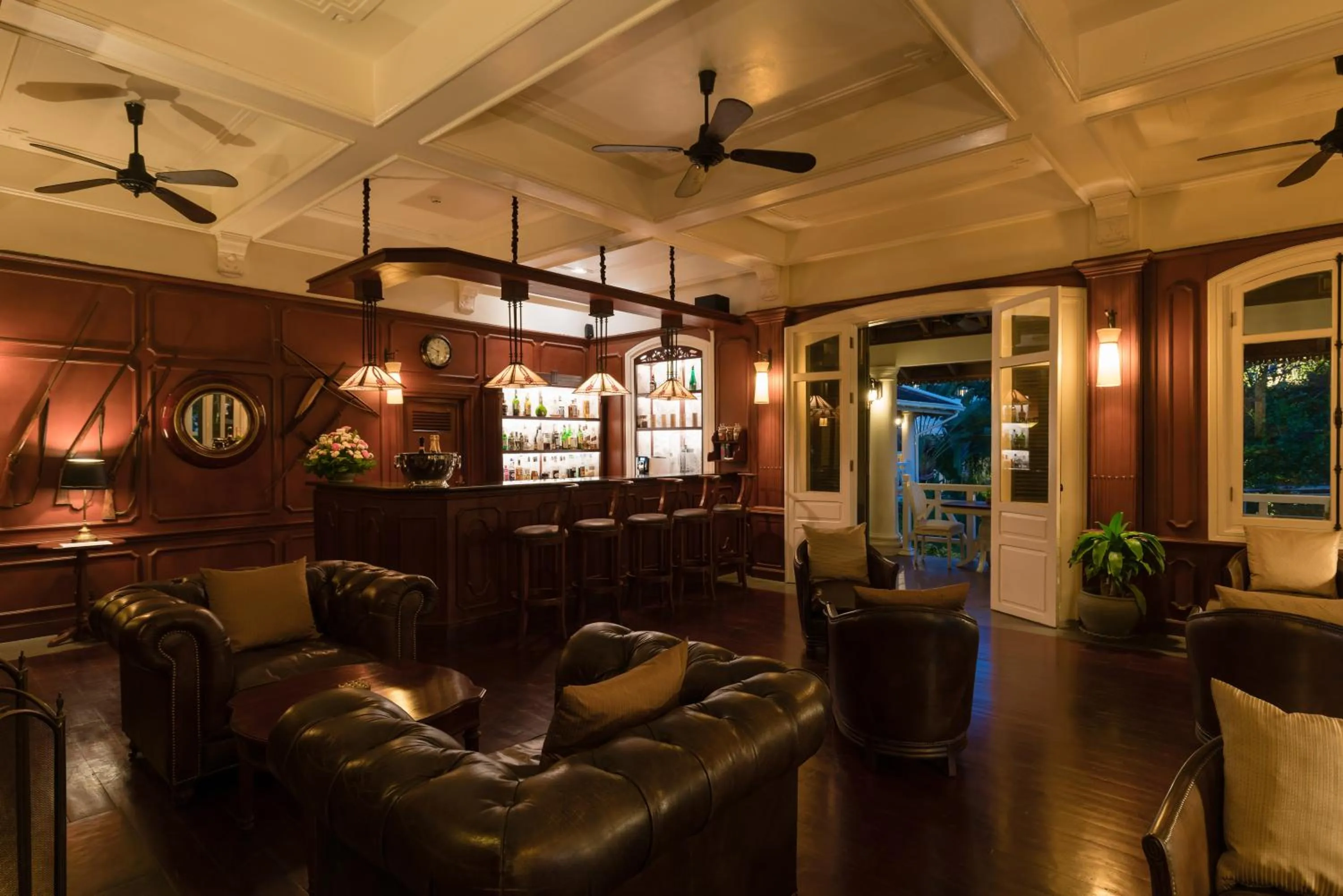 Lounge or bar in The Luang Say Residence