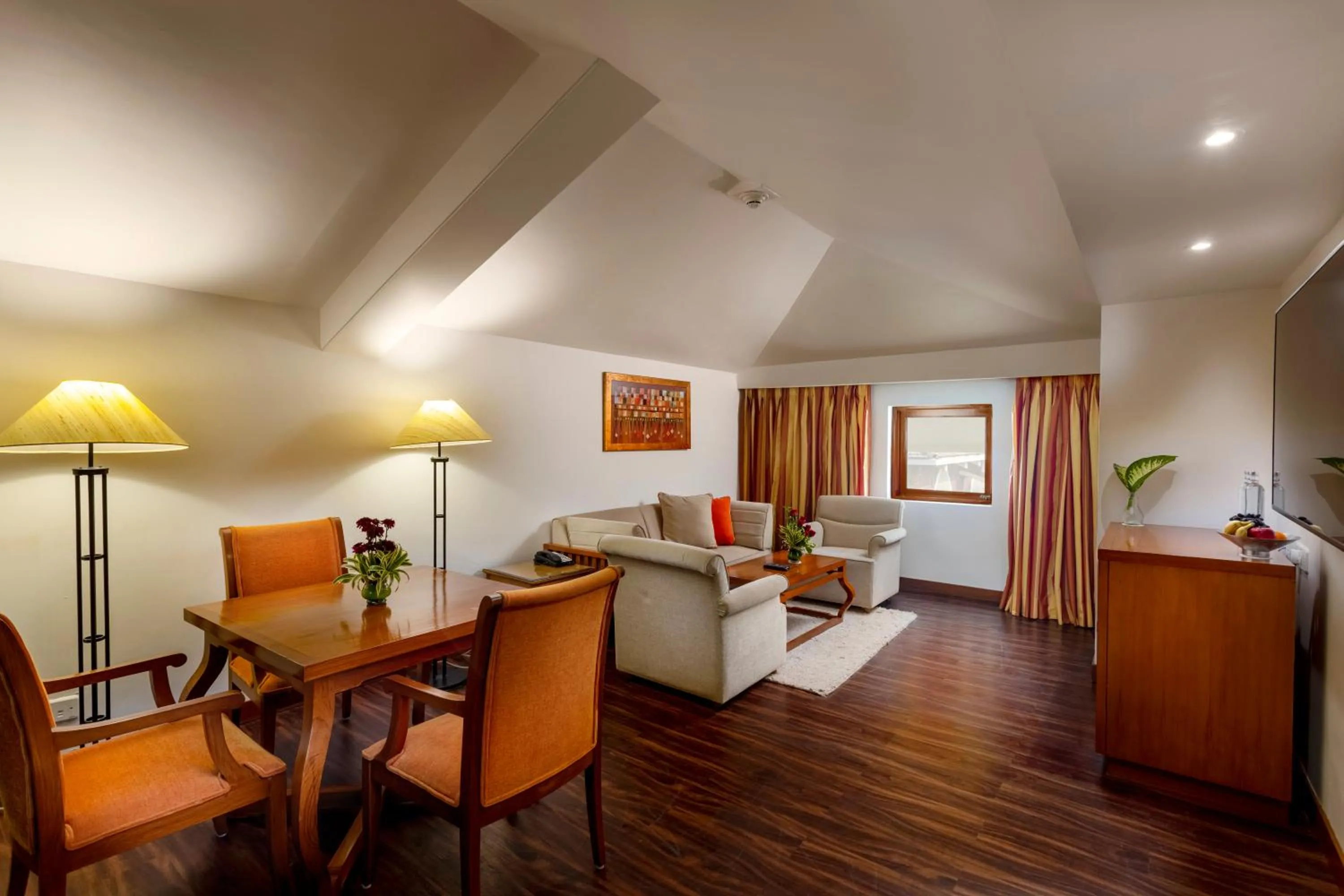 Living room in Caravela Beach Resort