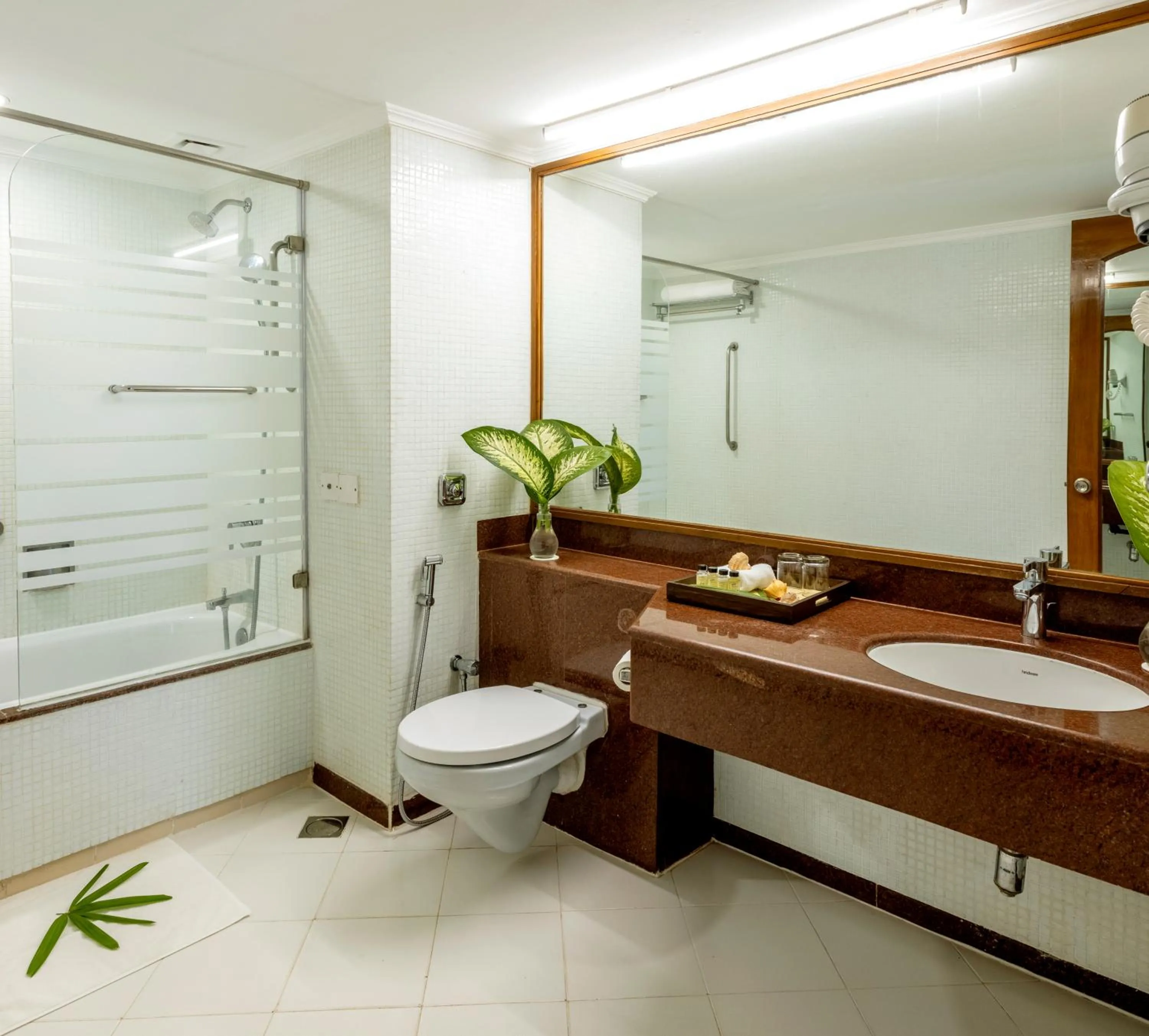 Bathroom in Caravela Beach Resort
