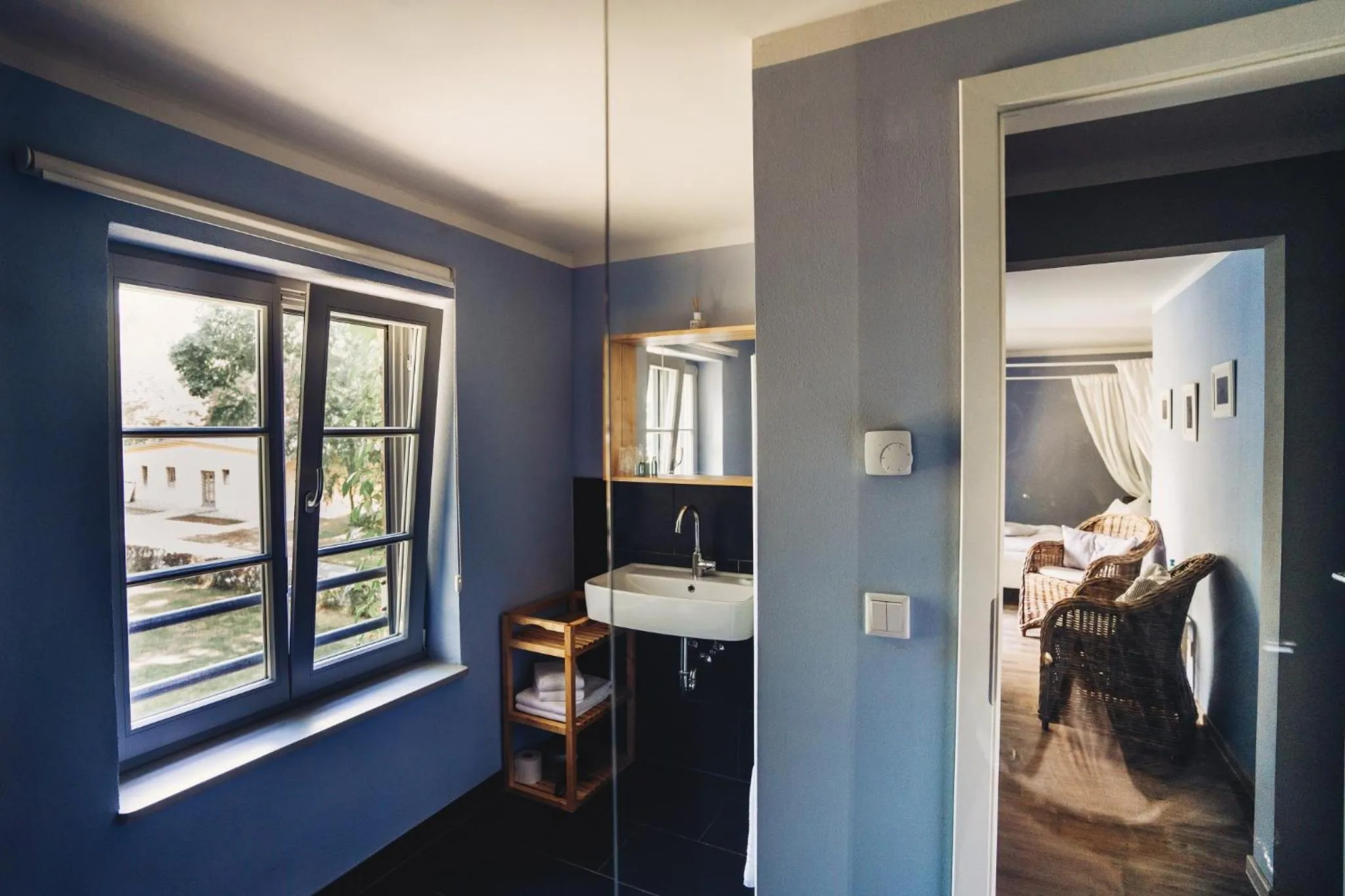 Bathroom in Pension Alter Hafen