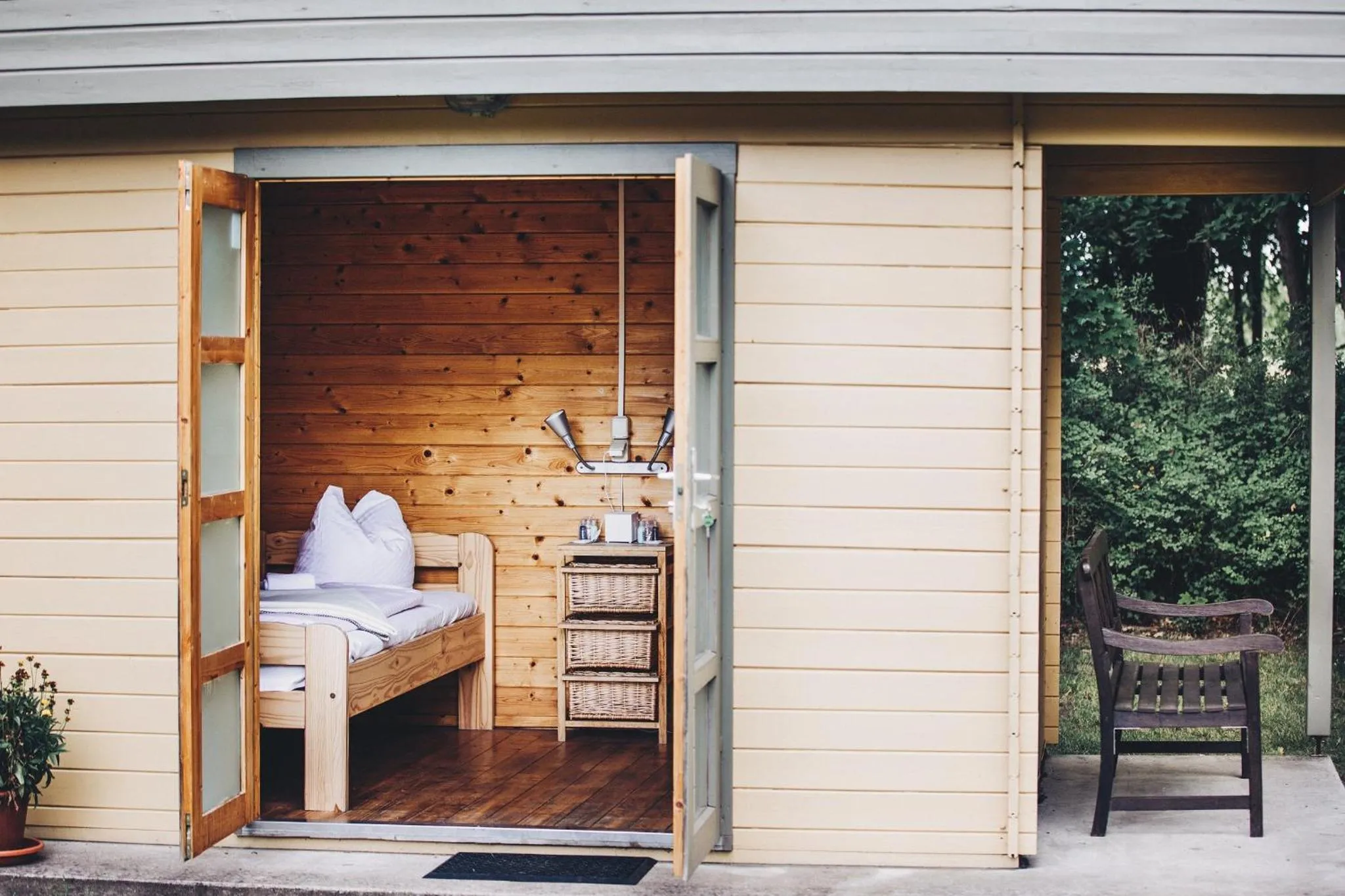 Bedroom in Pension Alter Hafen