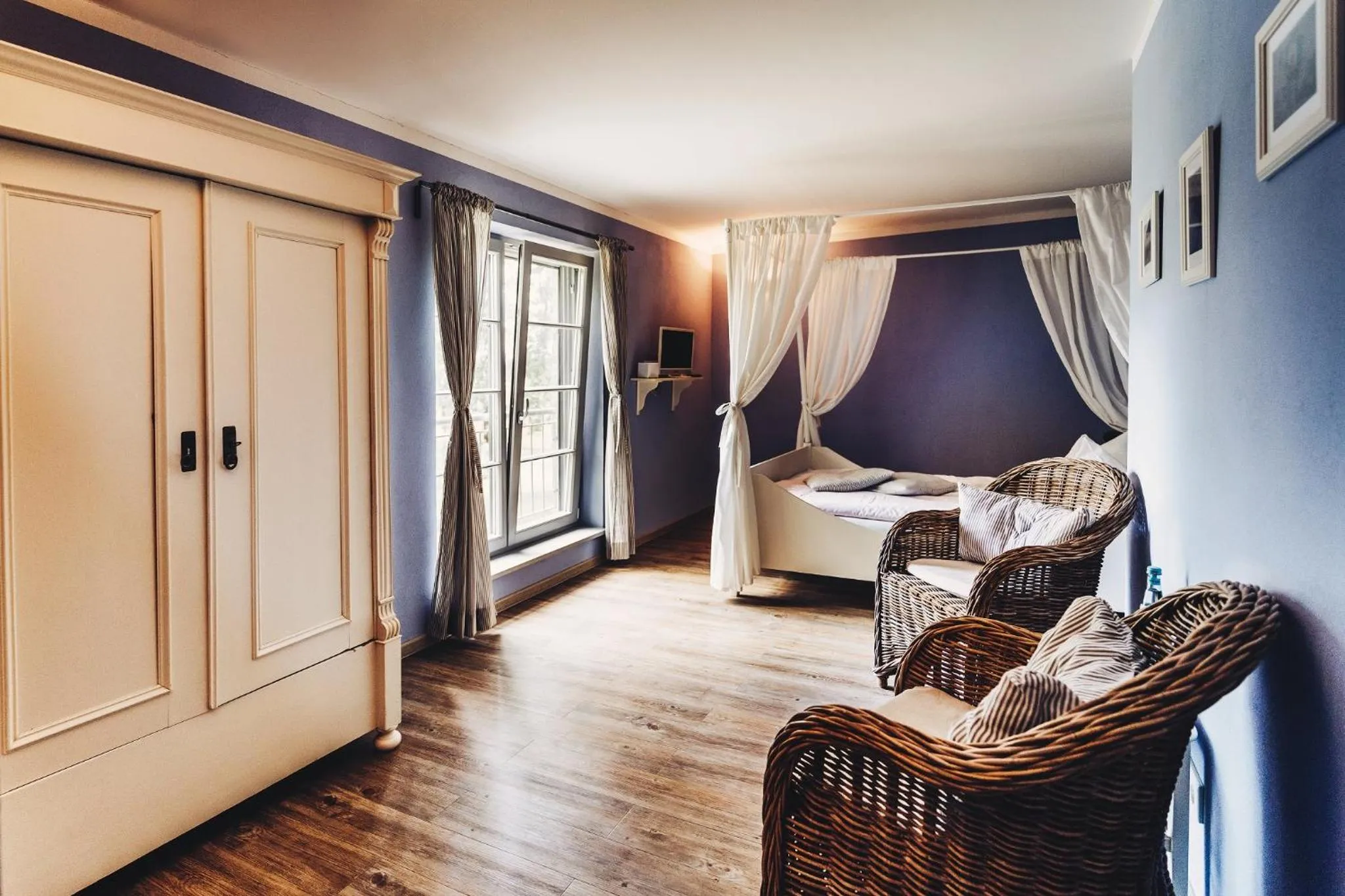 Bedroom in Pension Alter Hafen