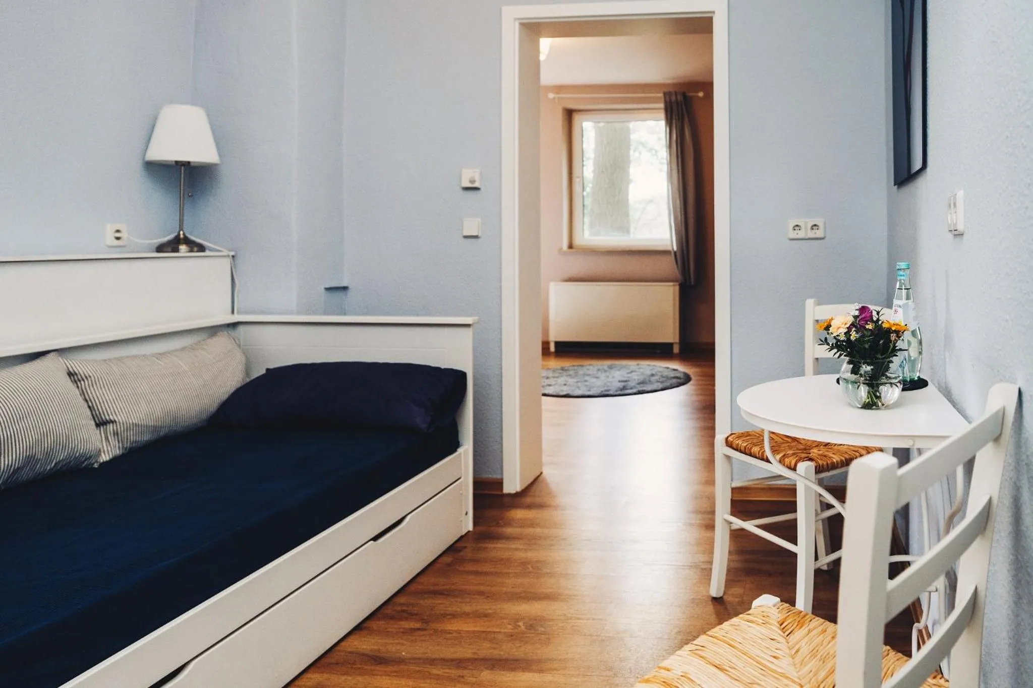 Bedroom, Bed in Pension Alter Hafen