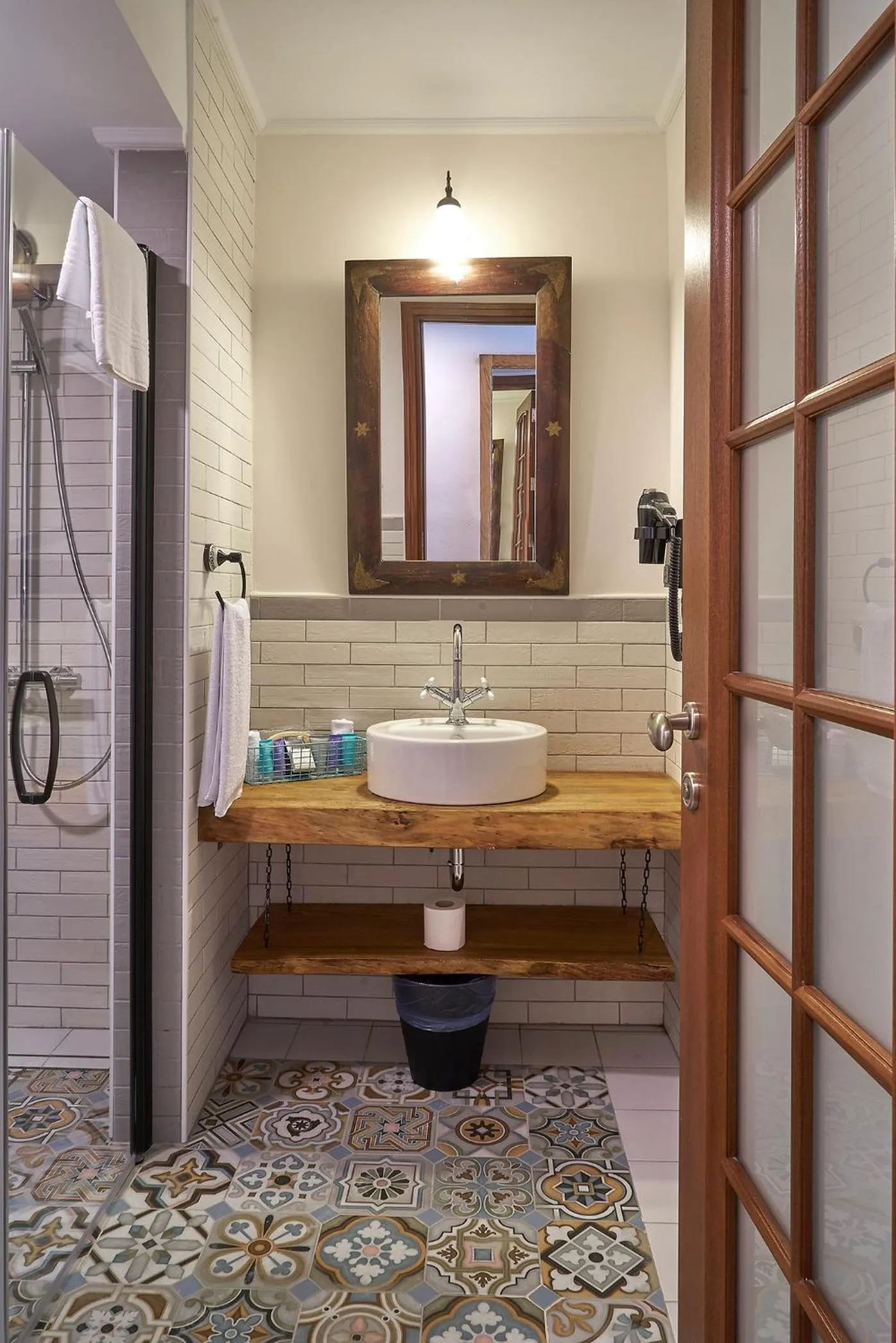 Shower in Villa Taraça Alaçatı Romantik Otel