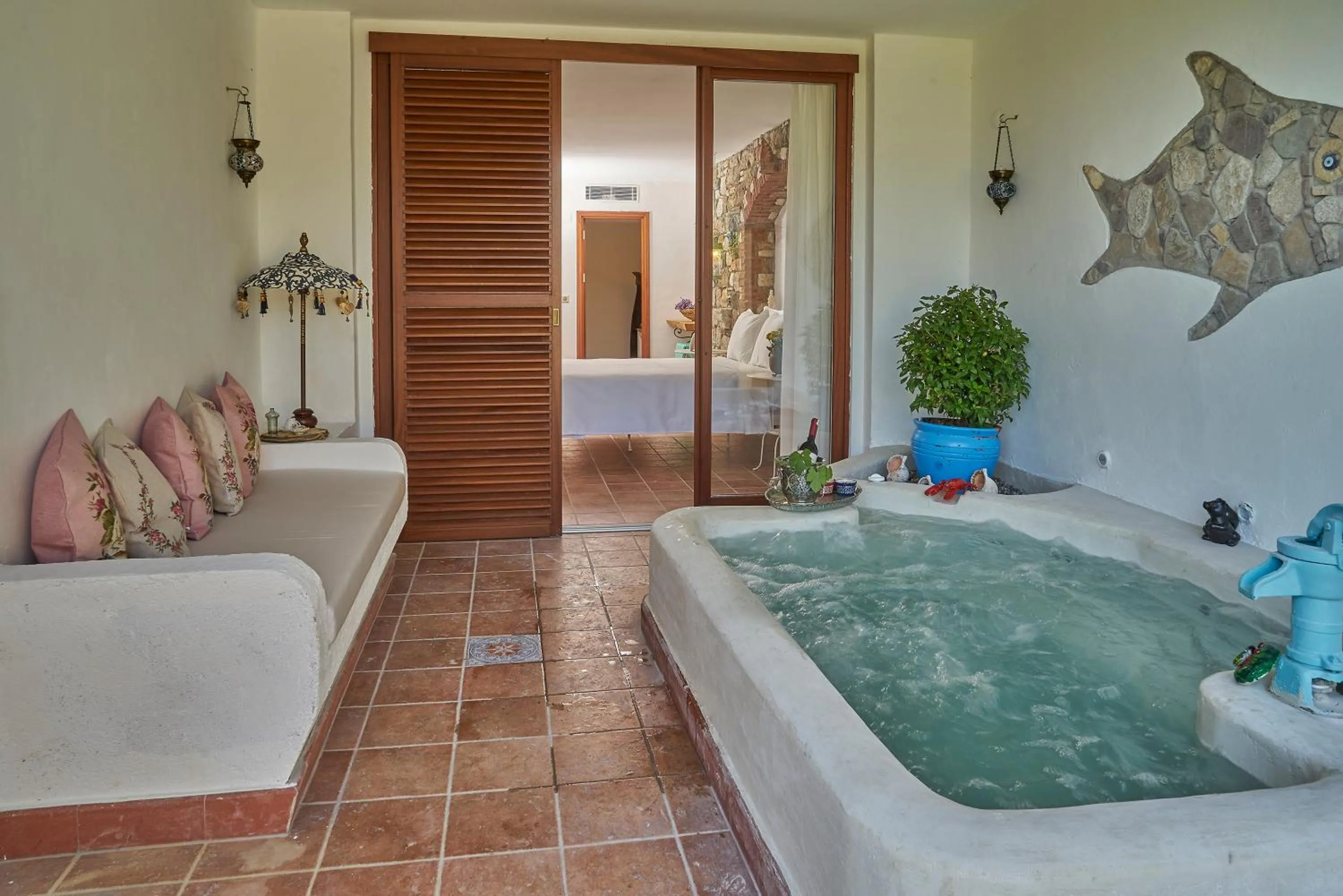 Bath in Villa Taraça Alaçatı Romantik Otel