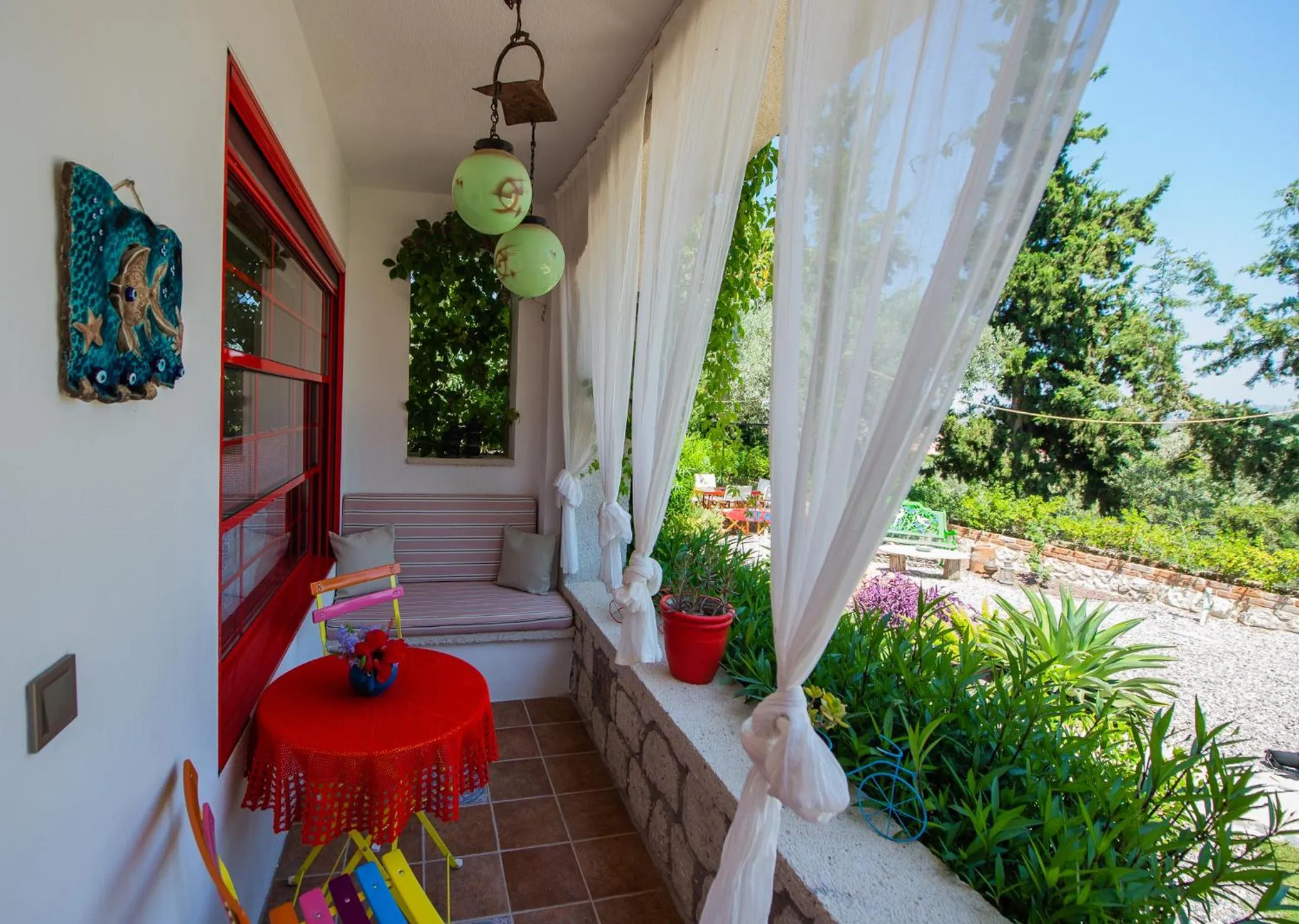 Patio in Villa Taraça Alaçatı Romantik Otel