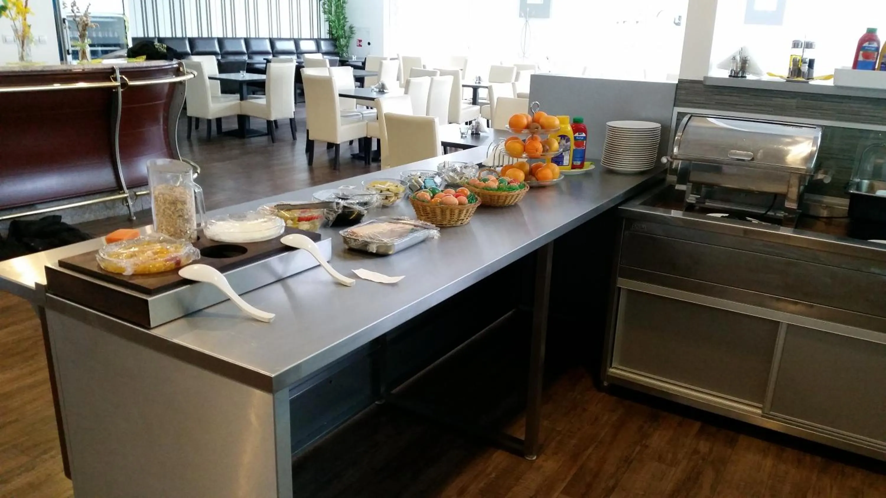 Buffet breakfast in Hotel Slavie