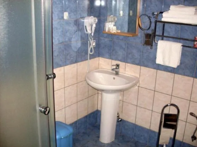 Bathroom in Hotel Slavie