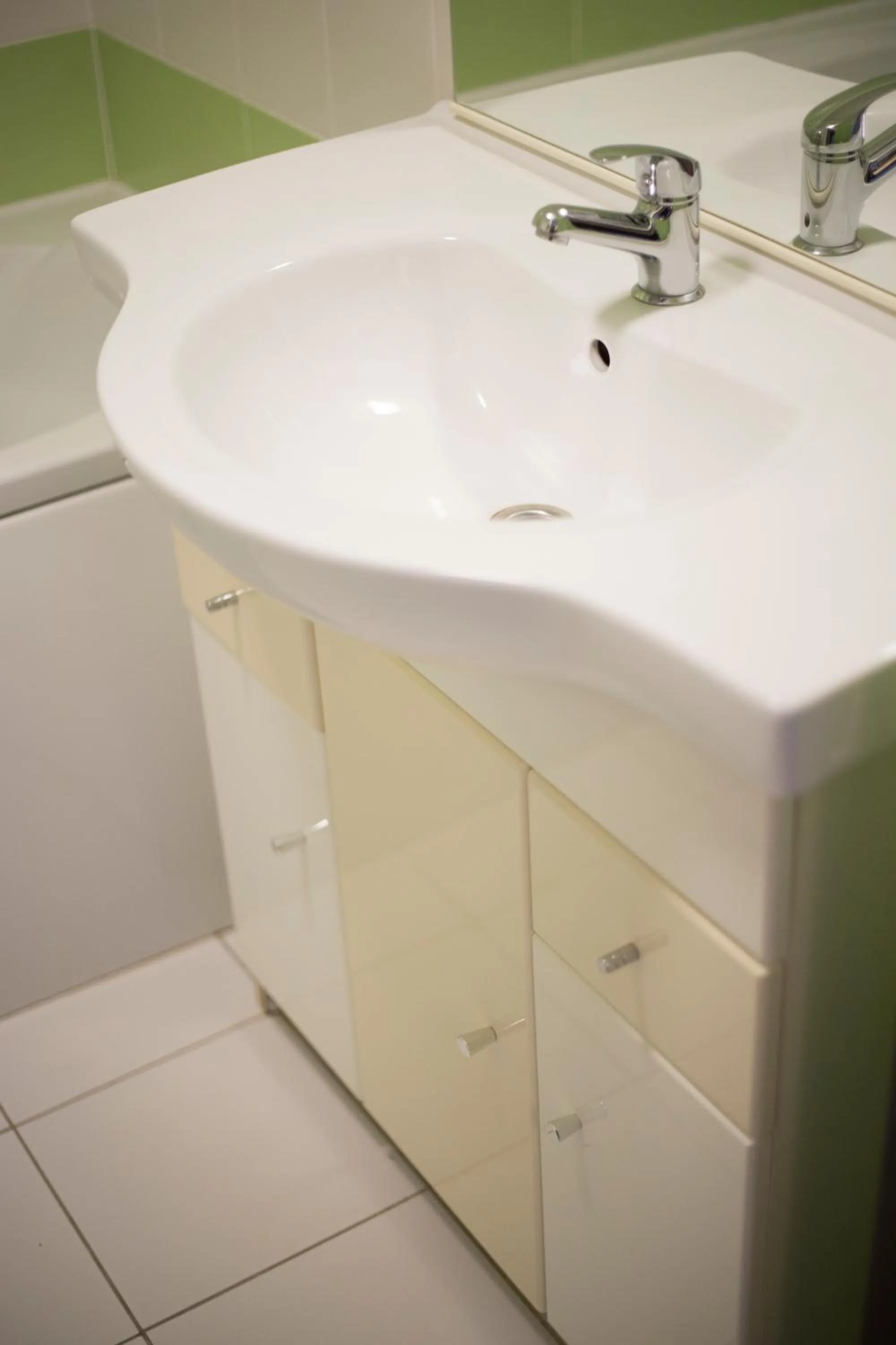 Bathroom in Hotel Slavie