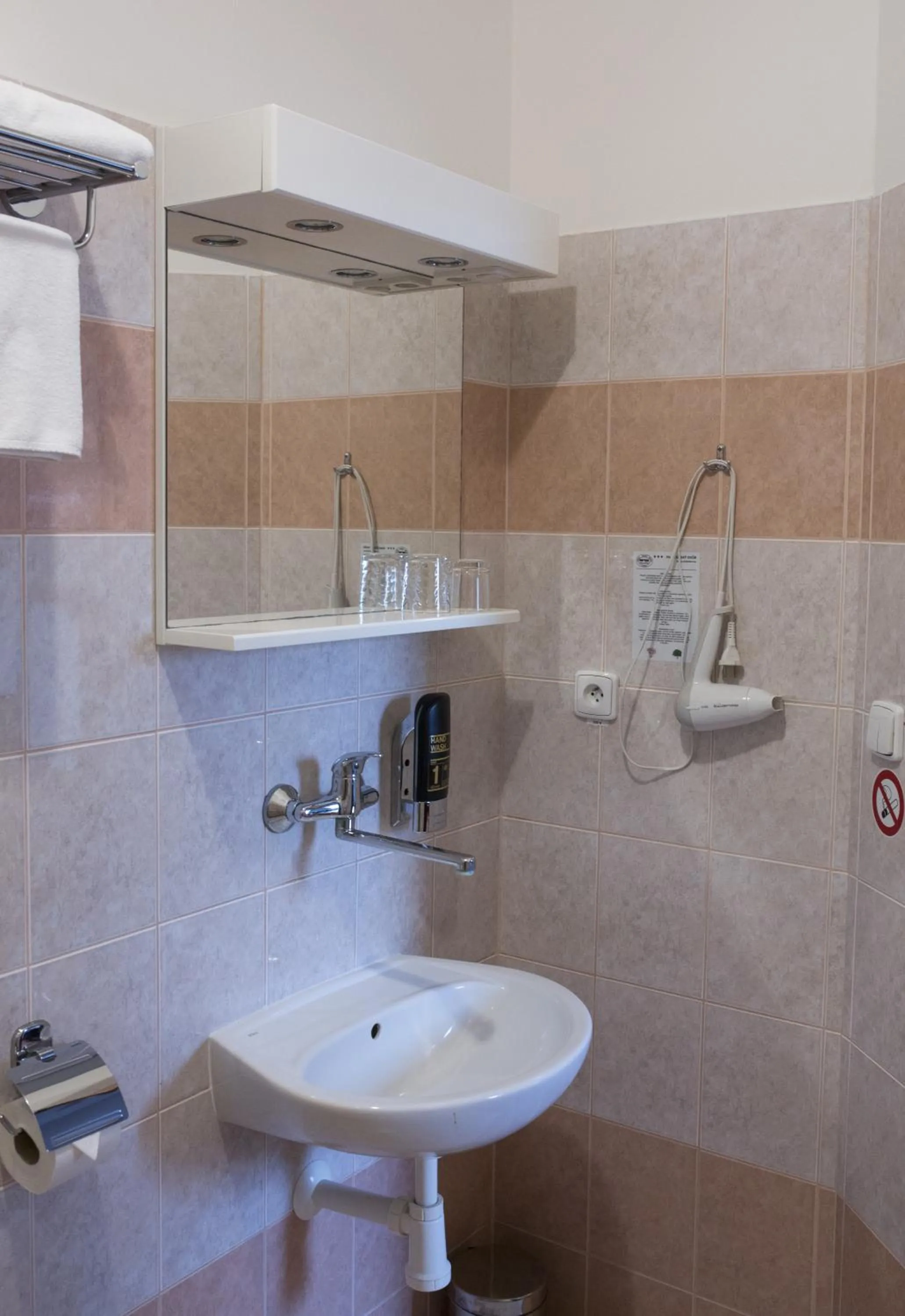 Bathroom in Hotel Selsky Dvur