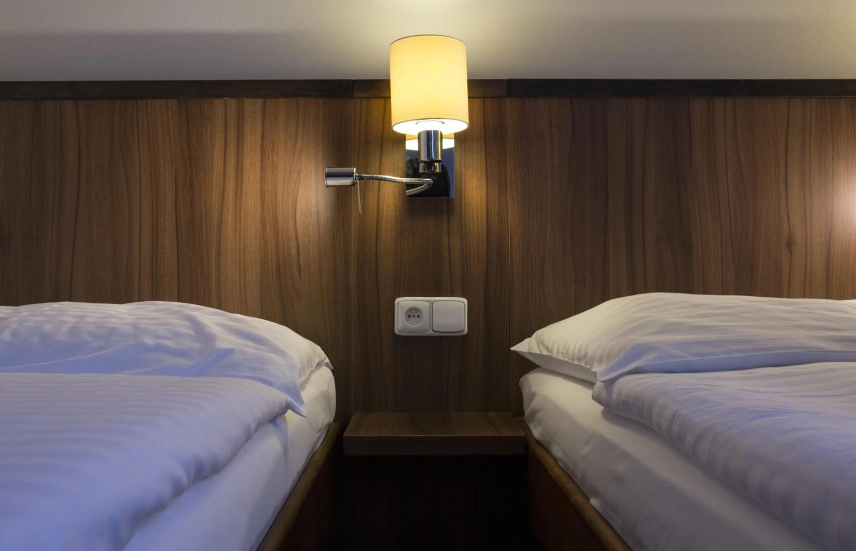 Decorative detail, Bed in Hotel Selsky Dvur