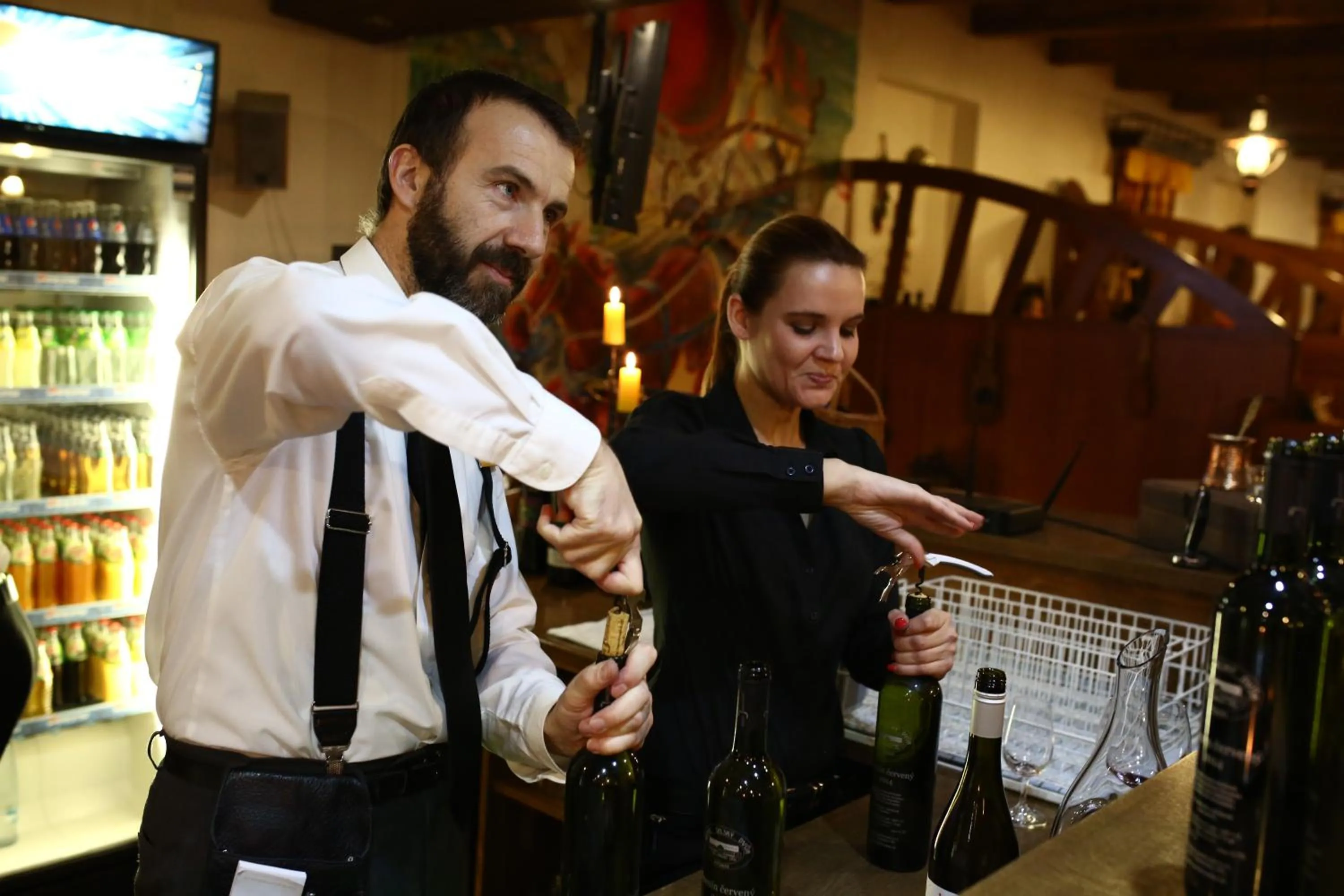 Restaurant/places to eat in Hotel Selsky Dvur