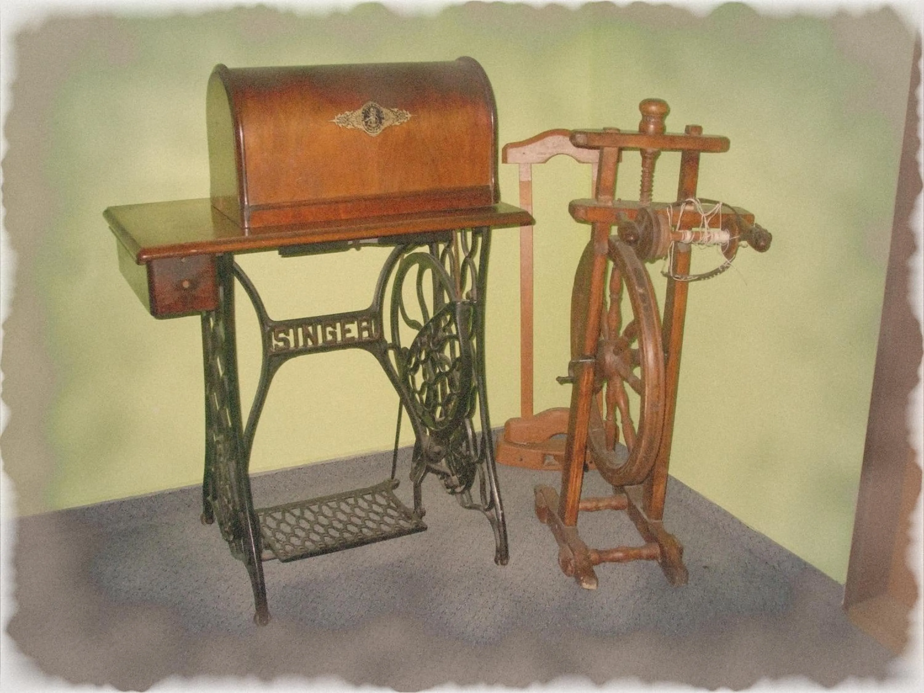 Decorative detail in Hotel Selsky Dvur