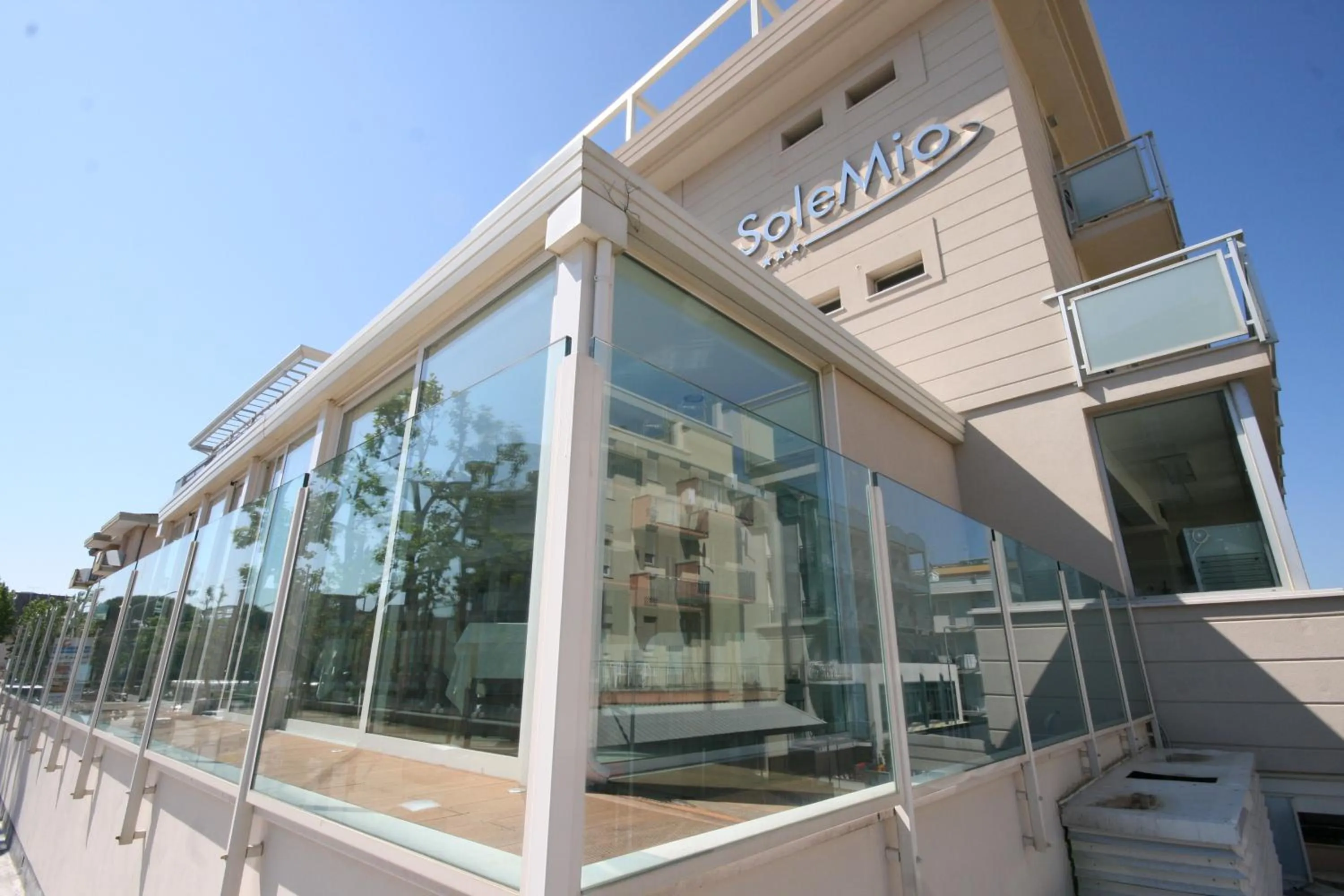 Property building in Hotel Sole Mio