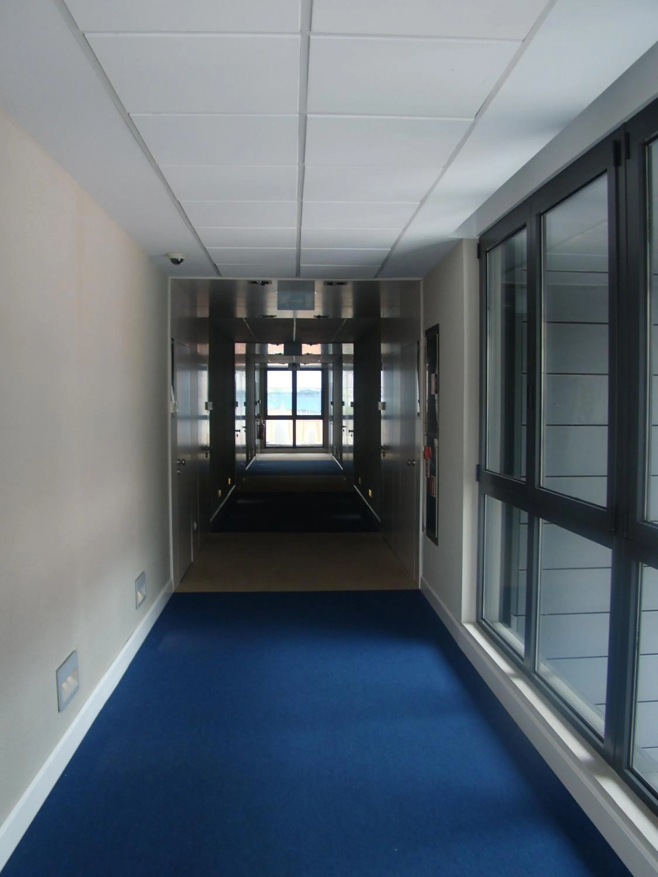 Patio, Bed in Hotel Ortuella