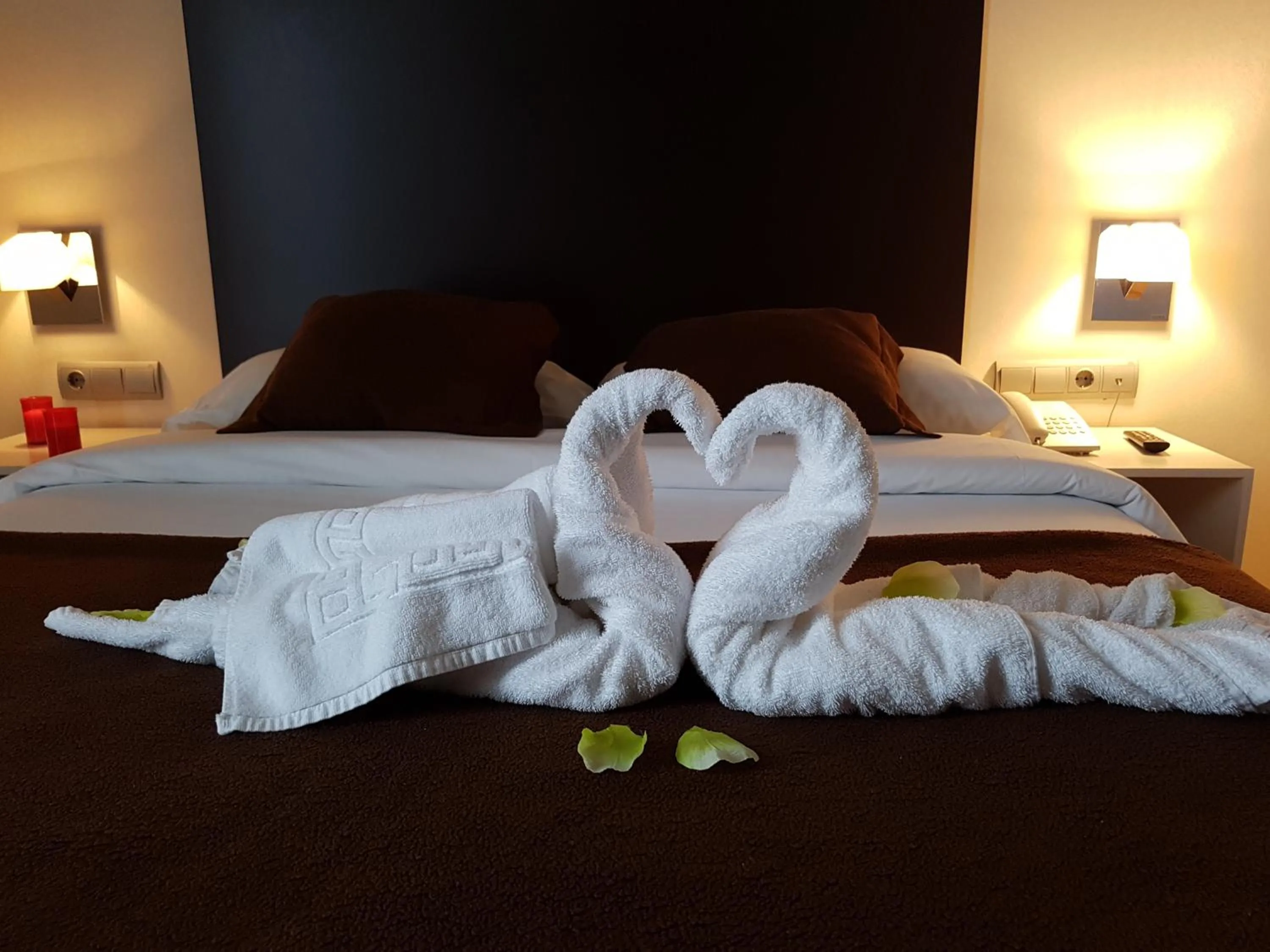 Bed in Hotel Ortuella