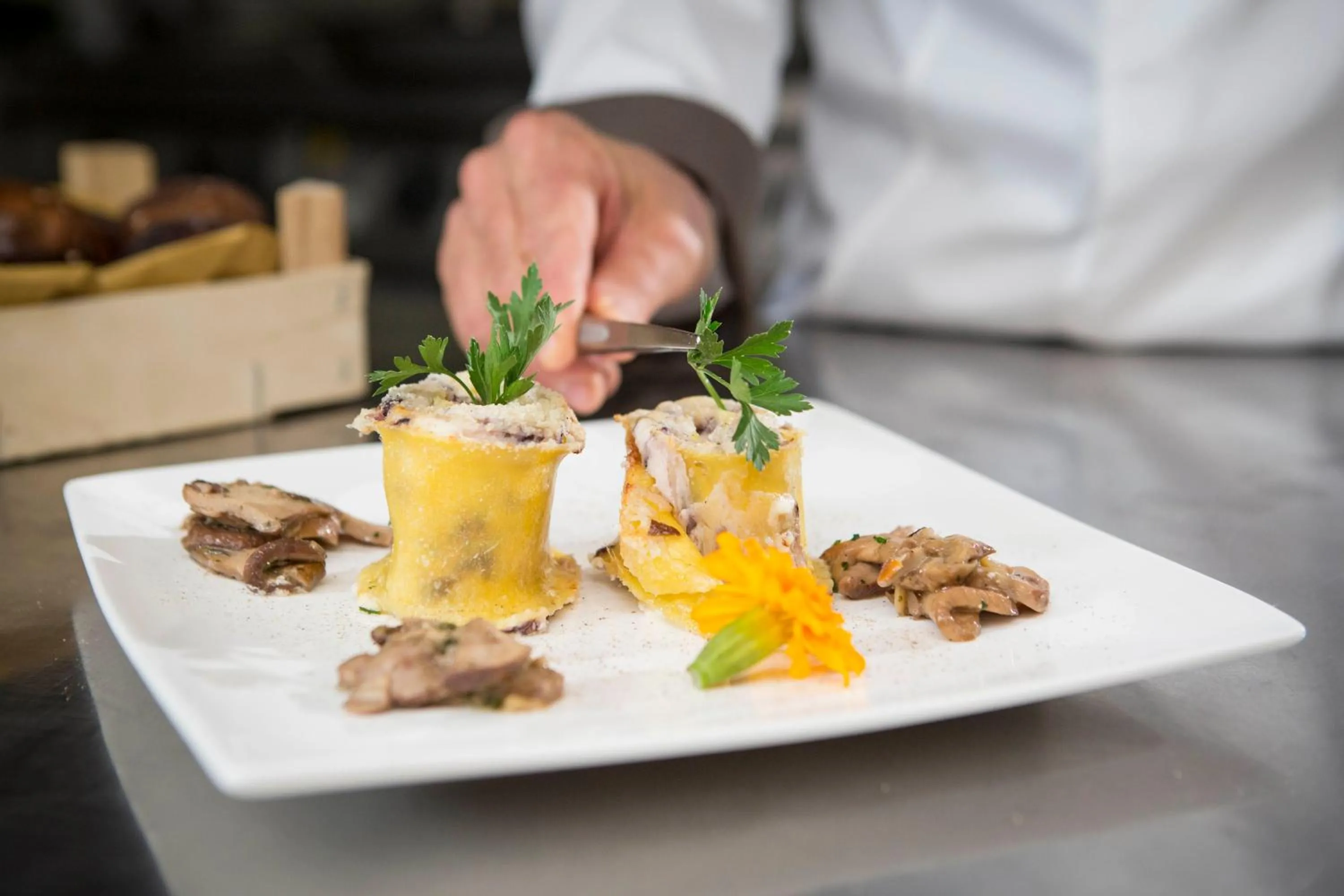 Food close-up in Hotel Delle Terme Santa Agnese