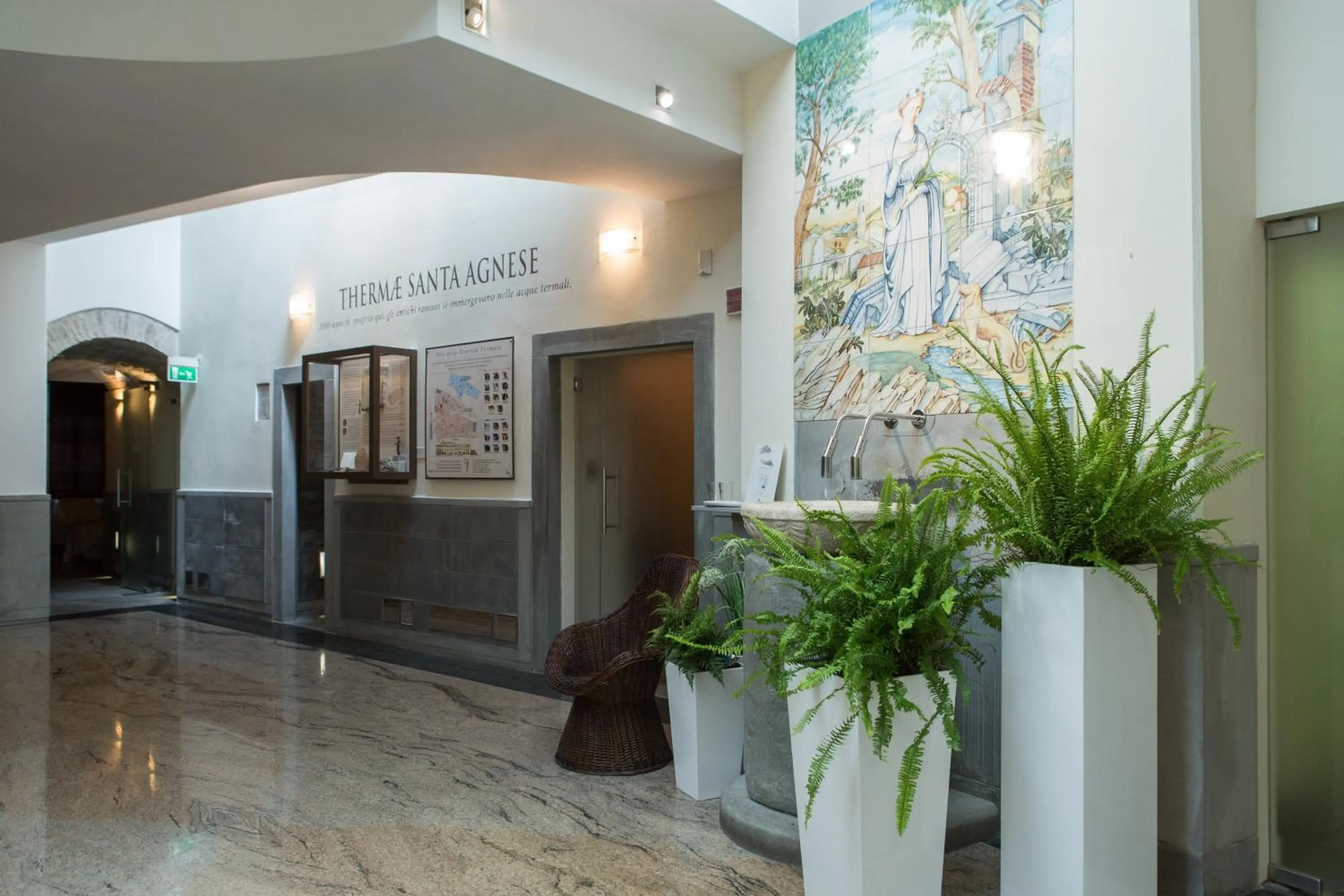 Spa and wellness centre/facilities in Hotel Delle Terme Santa Agnese