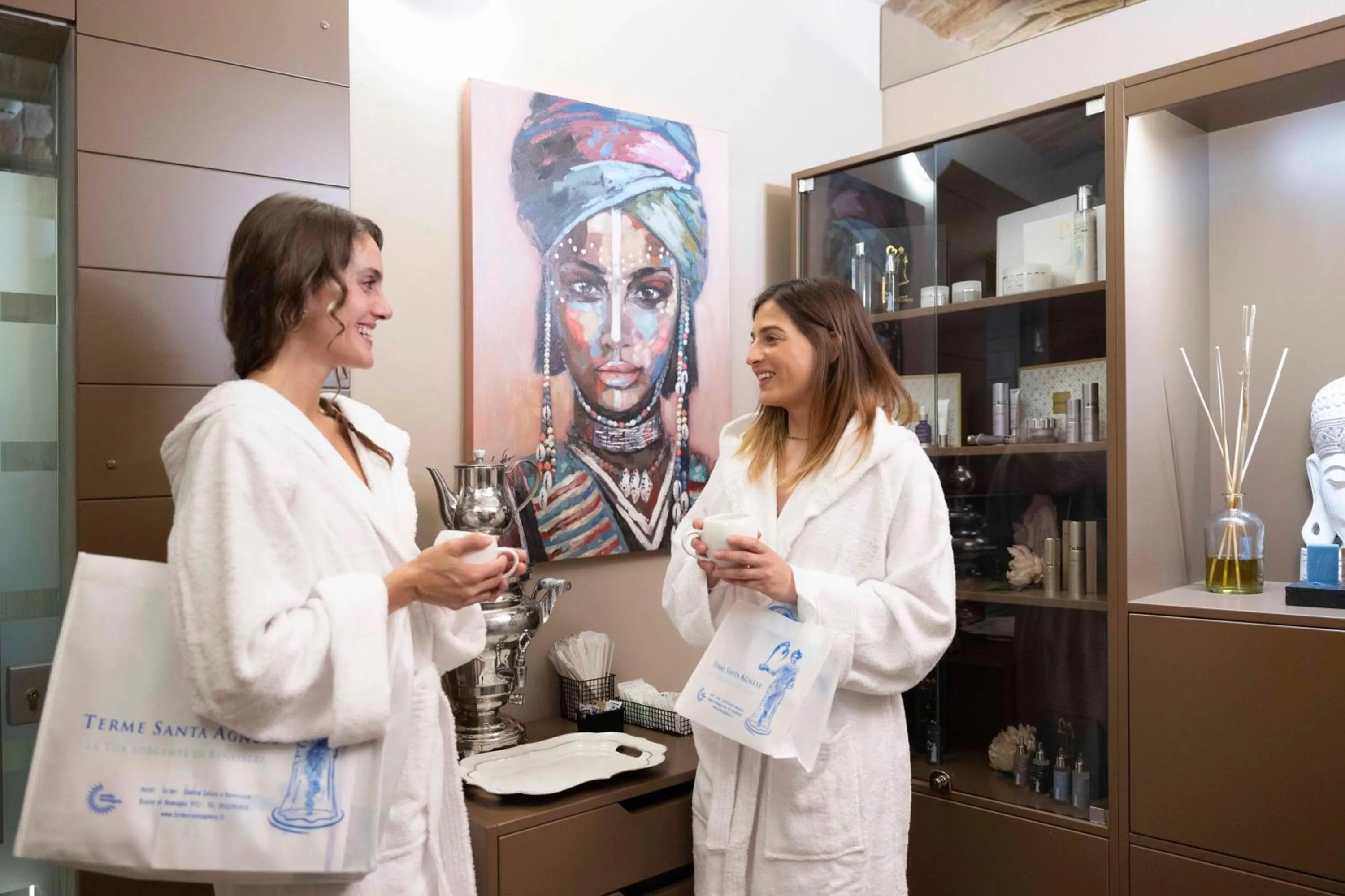 Spa and wellness centre/facilities in Hotel Delle Terme Santa Agnese