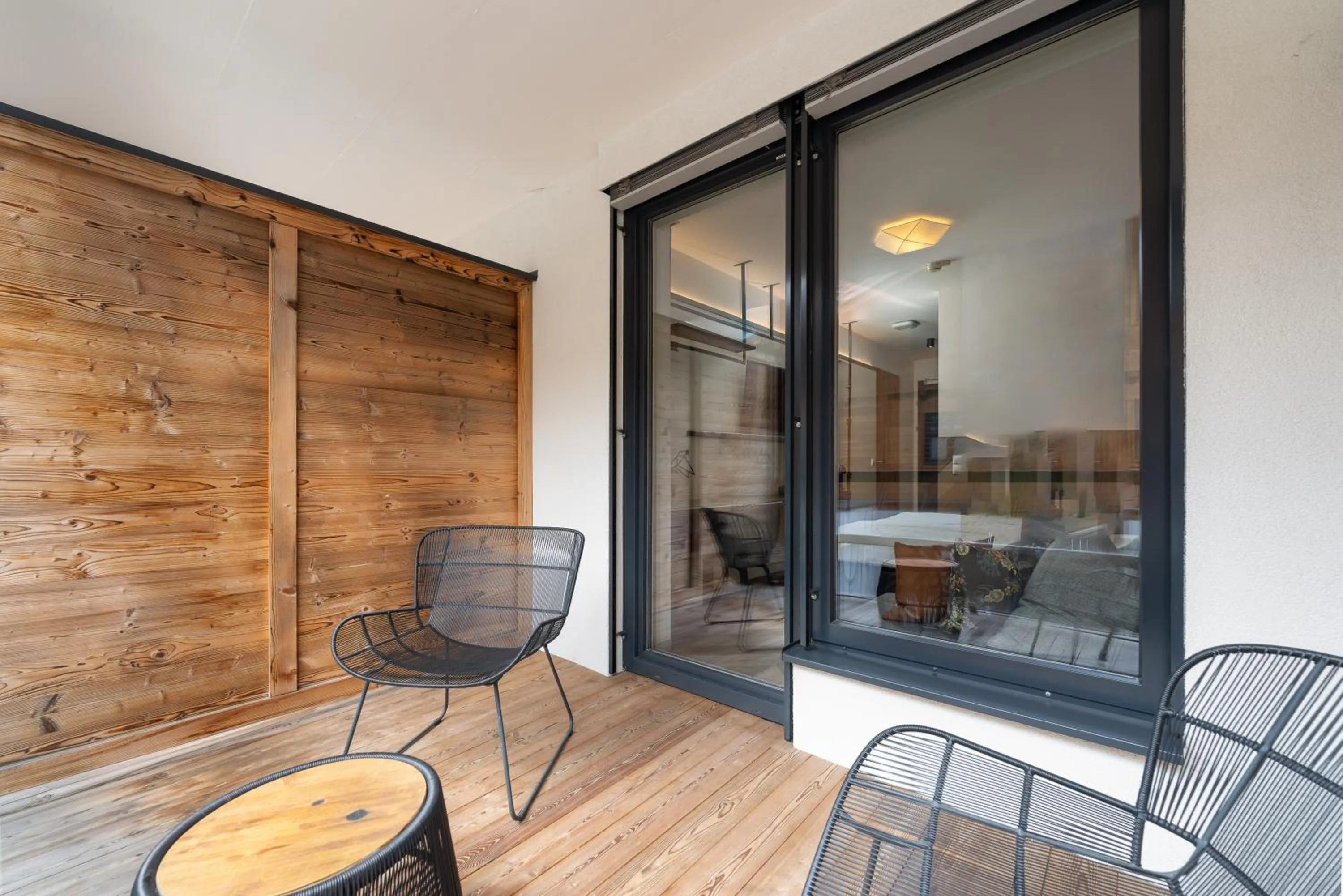 Balcony/Terrace in 24 by AvenidA - Mountain Hotel