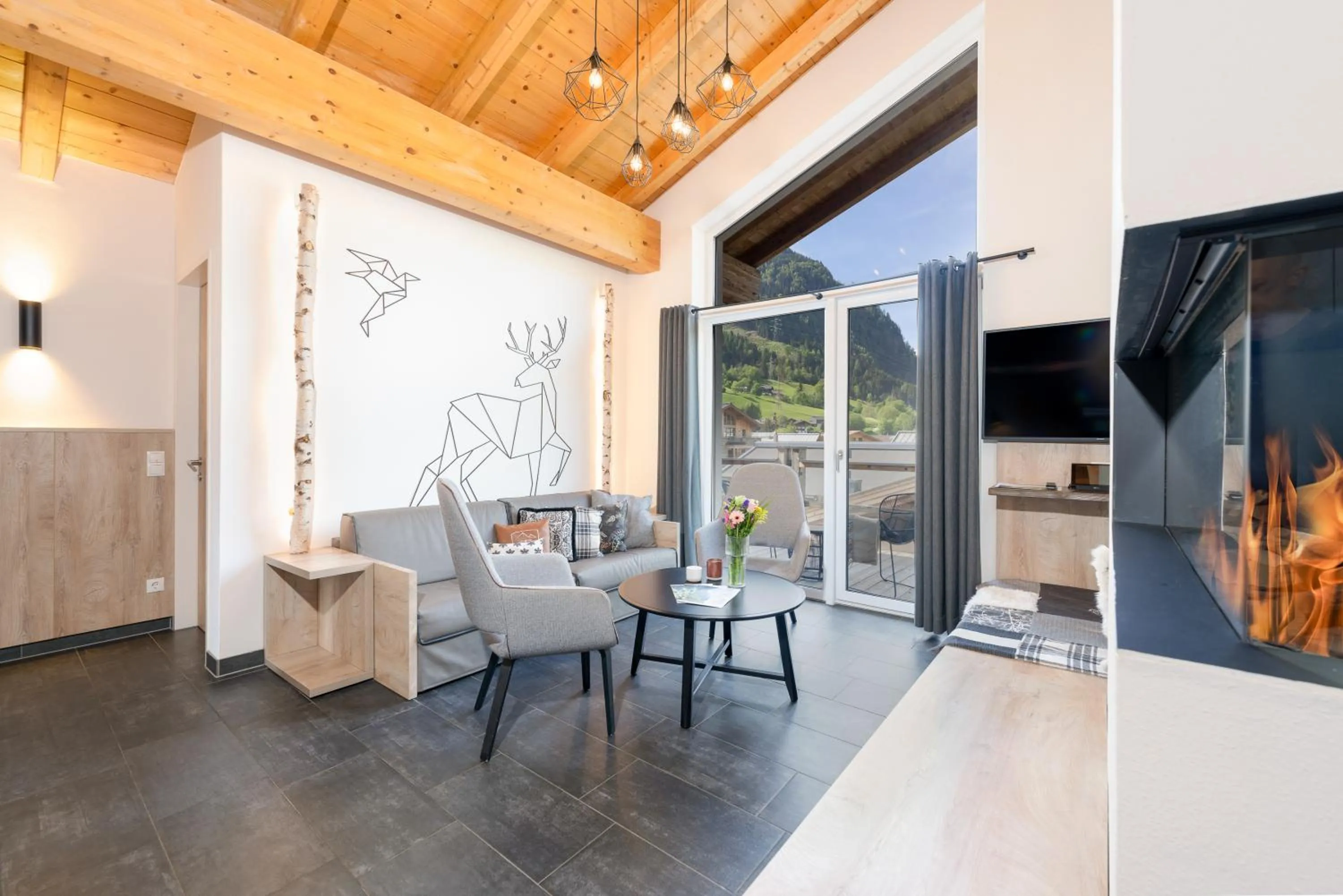 Seating area in 24 by AvenidA - Mountain Hotel