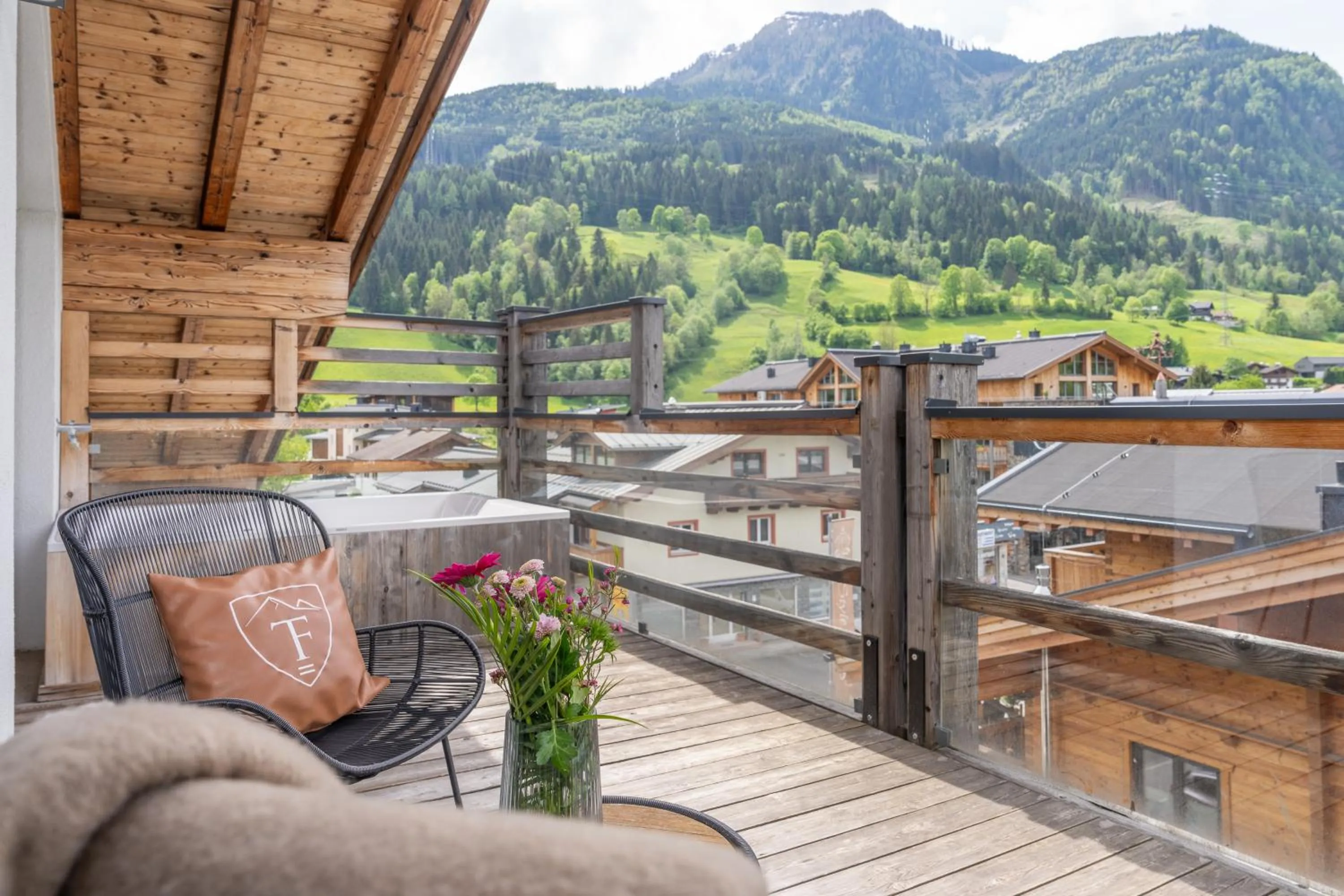 Balcony/Terrace in 24 by AvenidA - Mountain Hotel