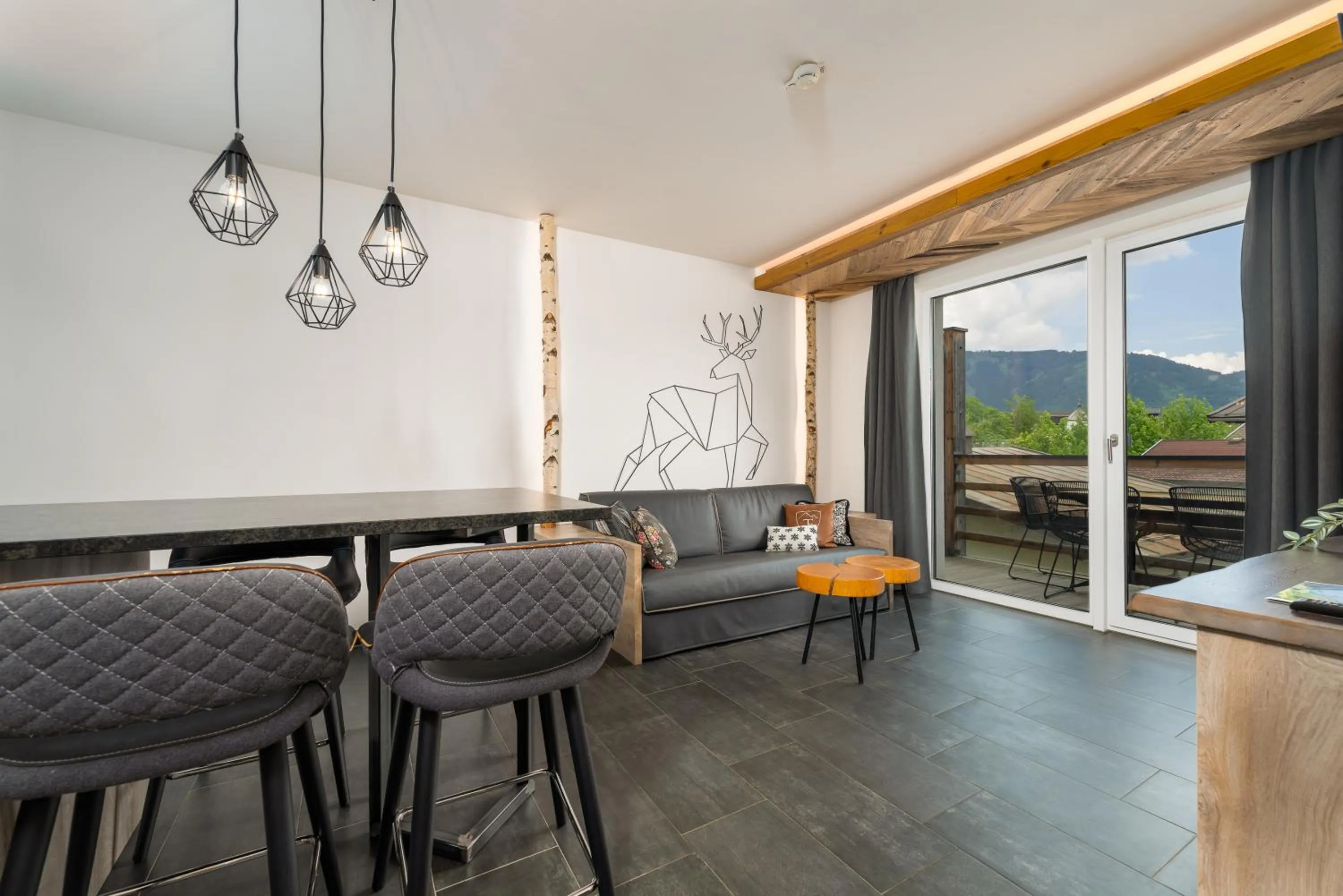 Seating area in 24 by AvenidA - Mountain Hotel