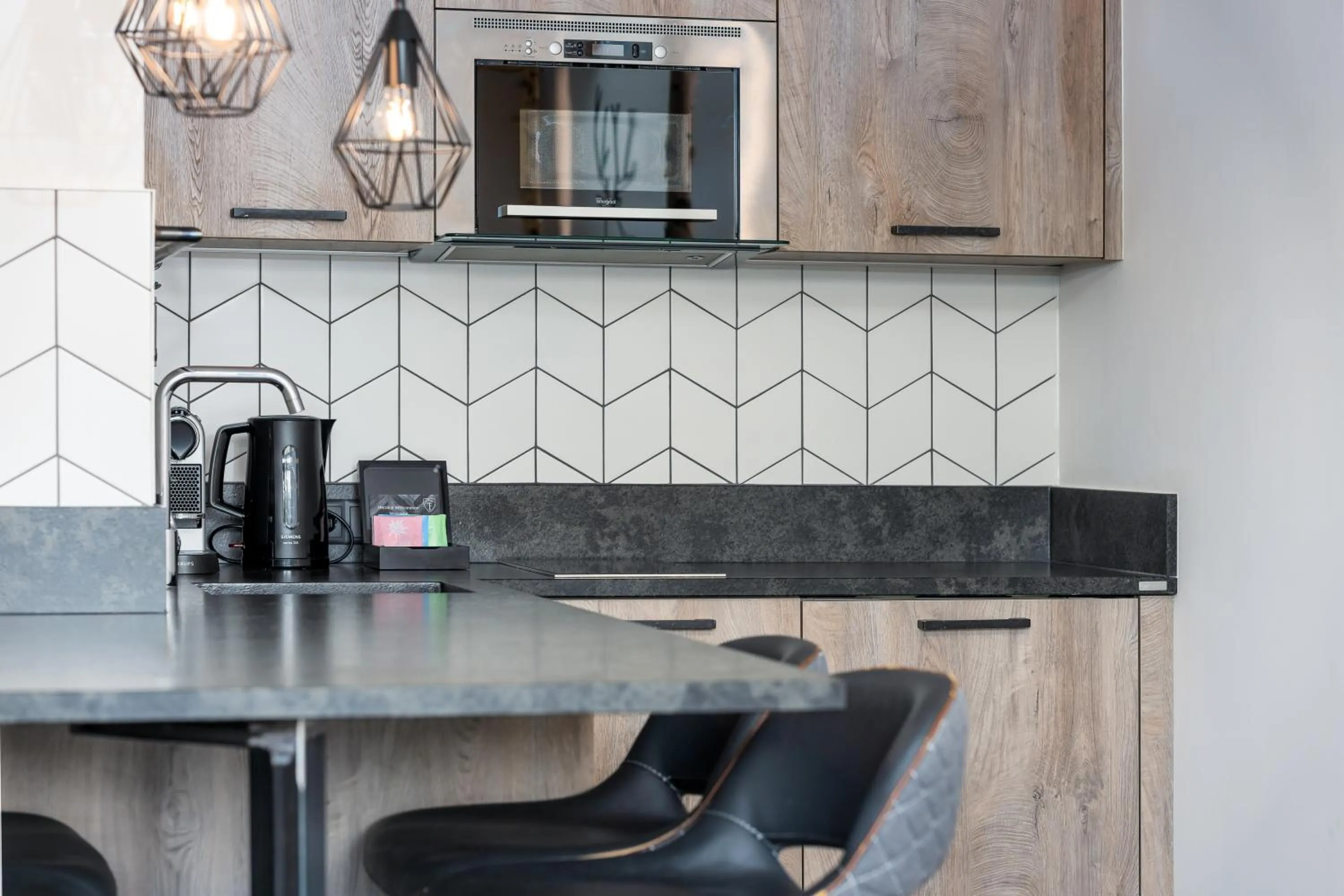 Kitchen or kitchenette in 24 by AvenidA - Mountain Hotel