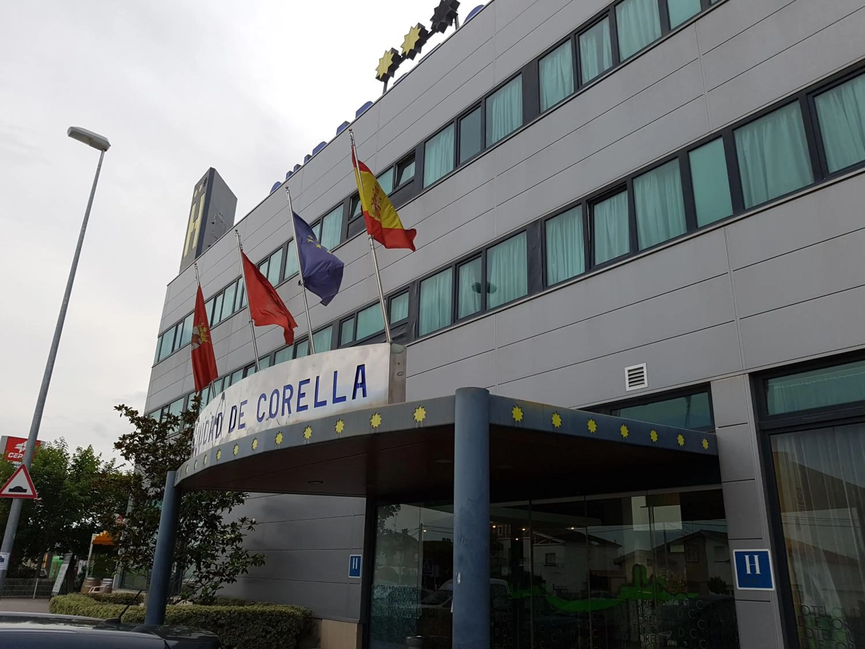 Facade/Entrance in Hotel Ciudad de Corella