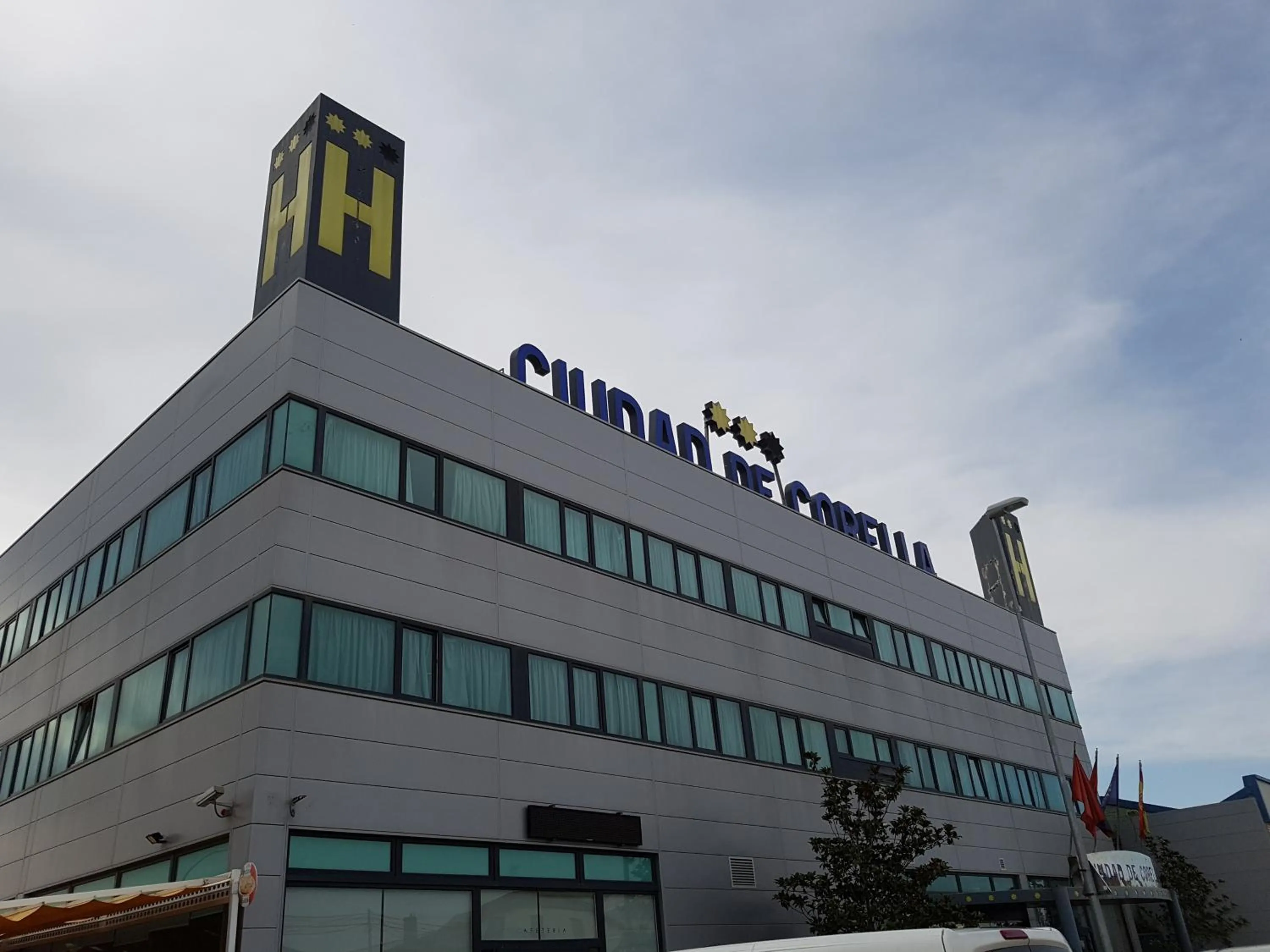 Property Building in Hotel Ciudad de Corella