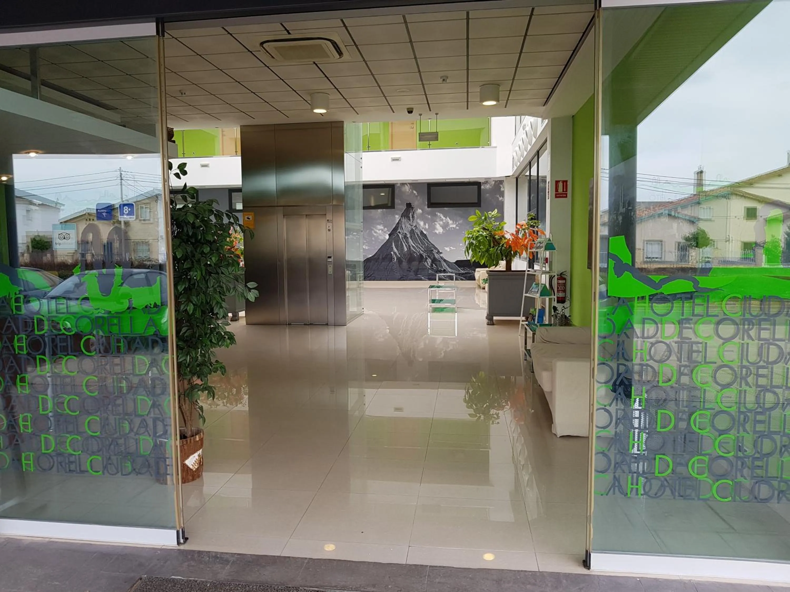 Lobby or reception, Lobby/Reception in Hotel Ciudad de Corella