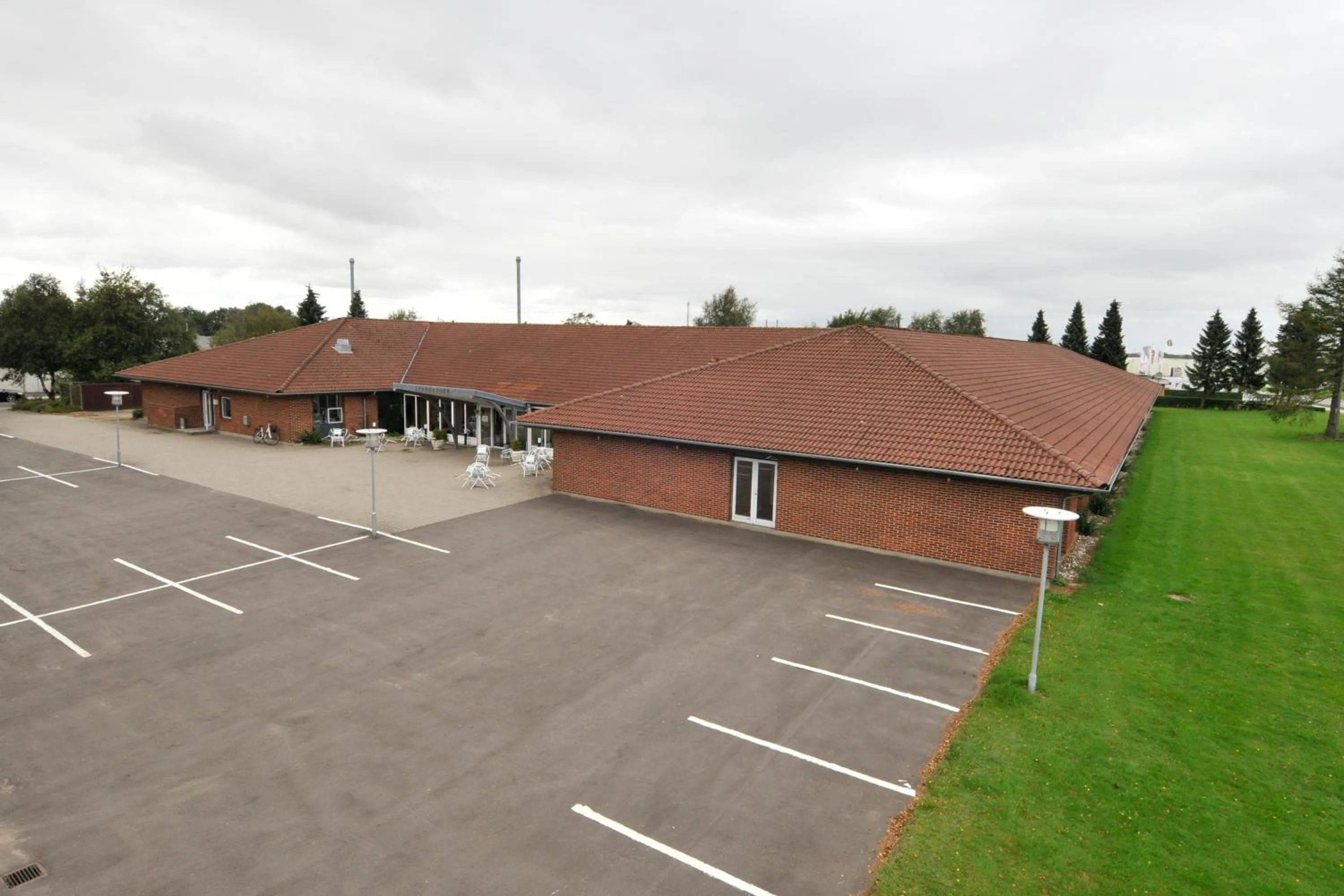 Natural landscape in Hotel Lynggaarden