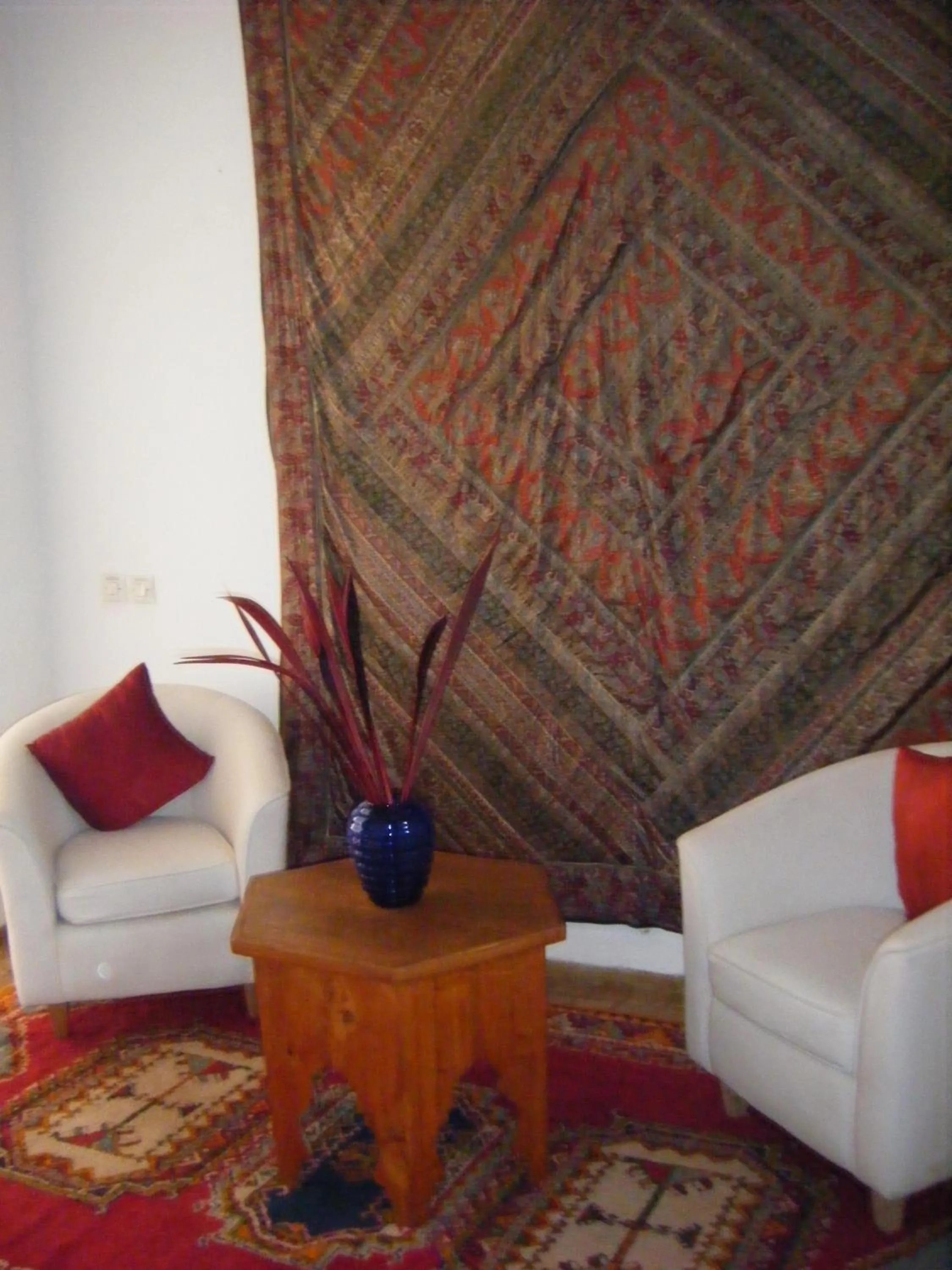 Communal lounge/ TV room in Riad Irene