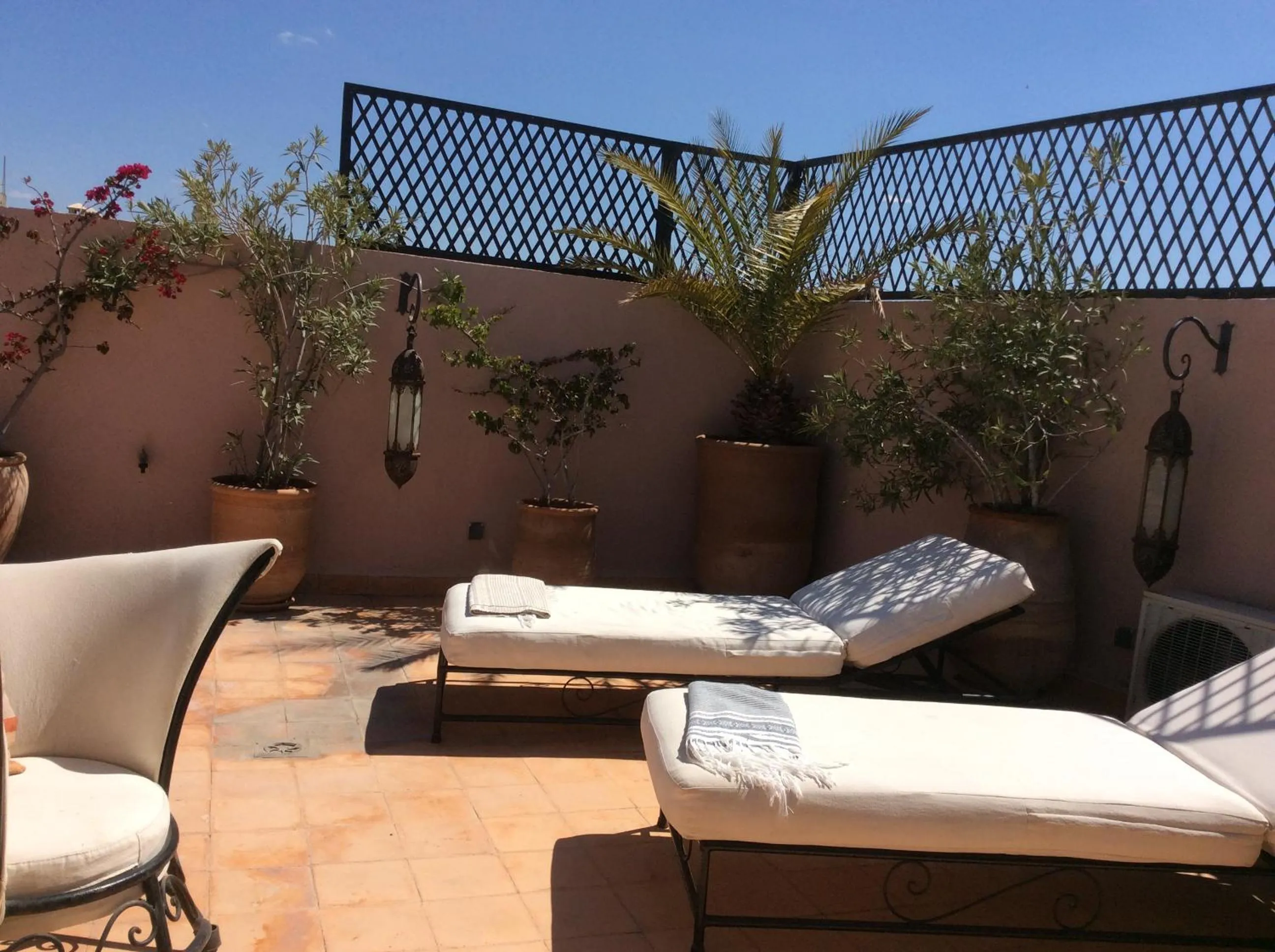 Solarium in Riad Irene