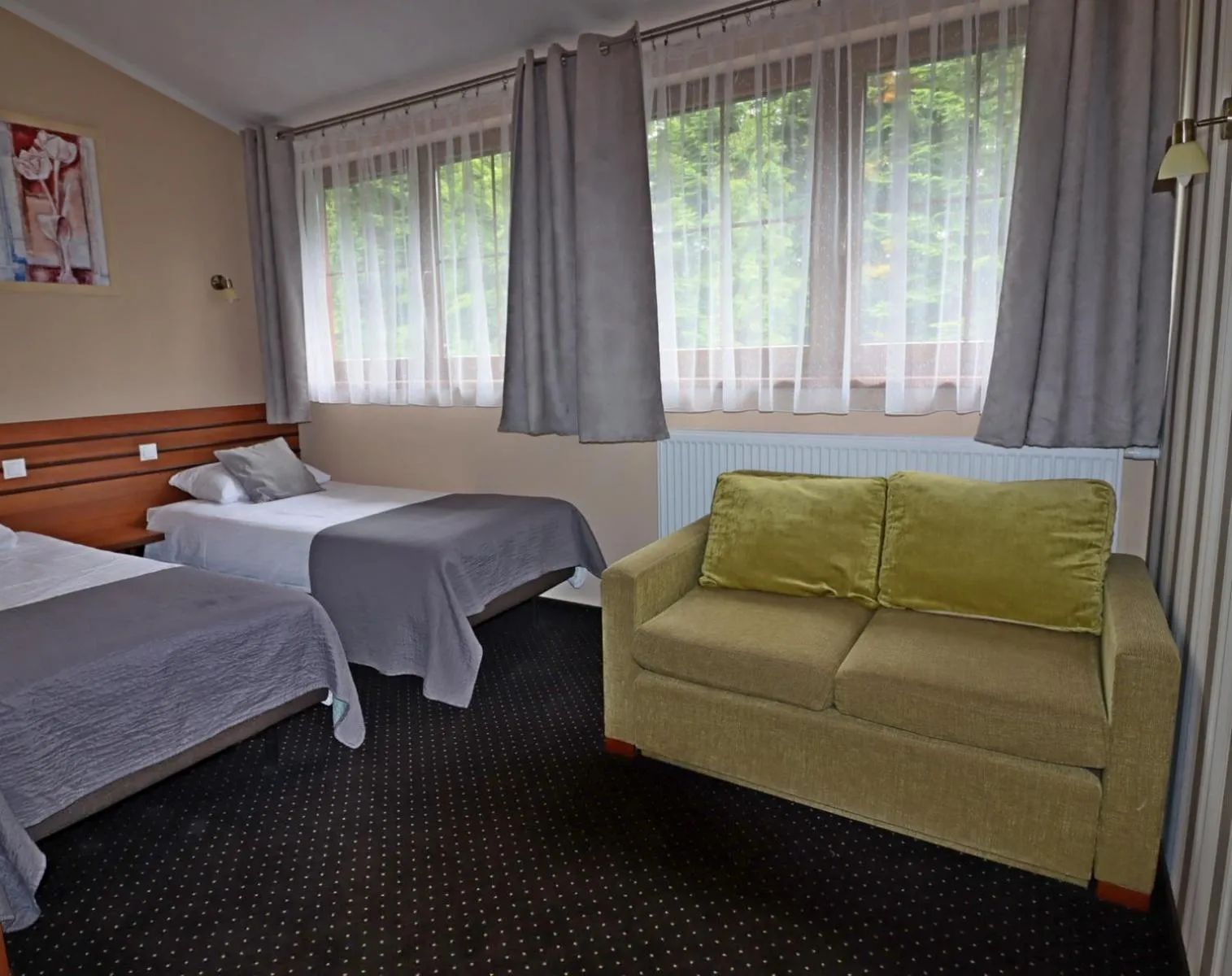 Bed in Hotel Beskidzki Raj Medical SPA